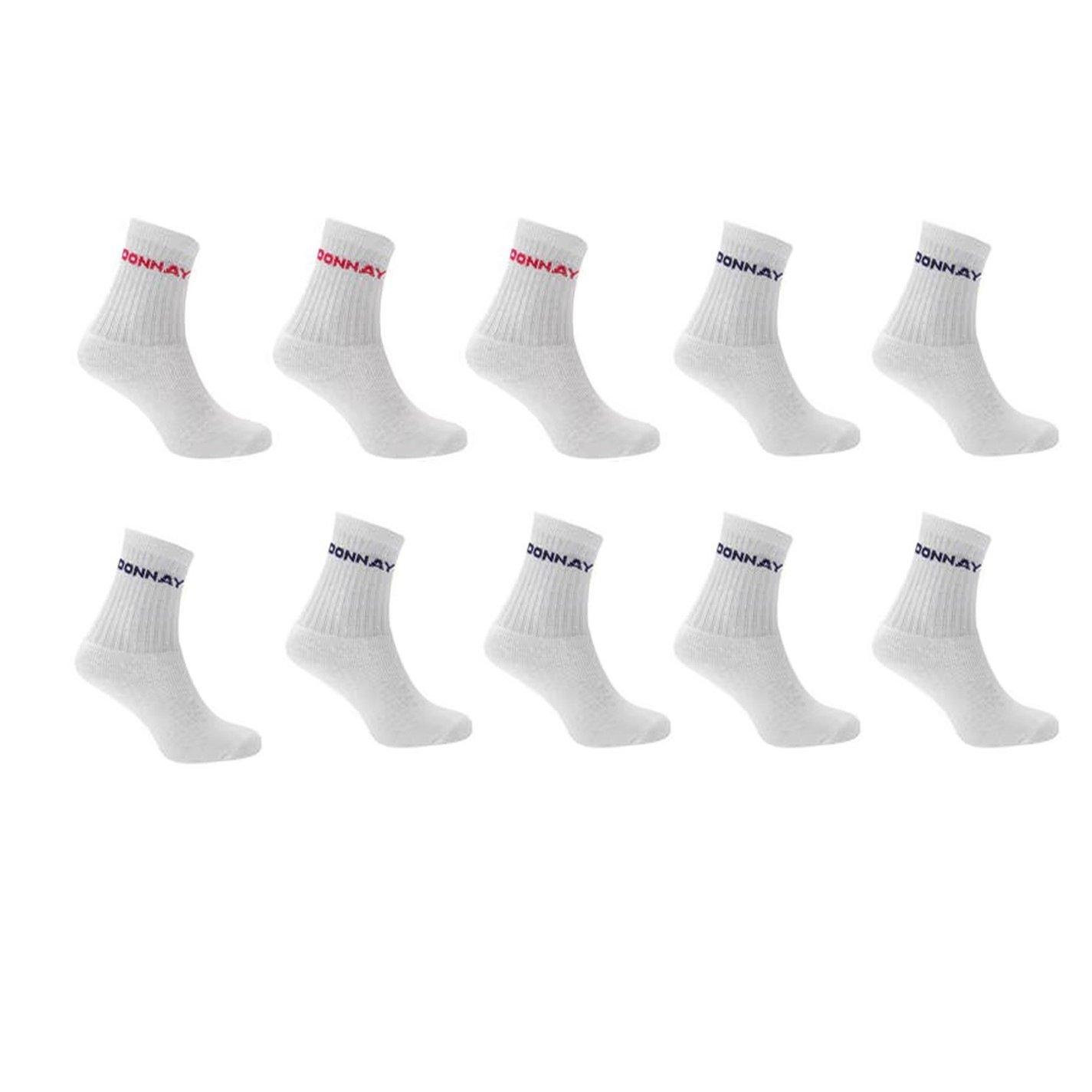 Weiß - Donnay - 10 Pack Crew Socks Children - 1