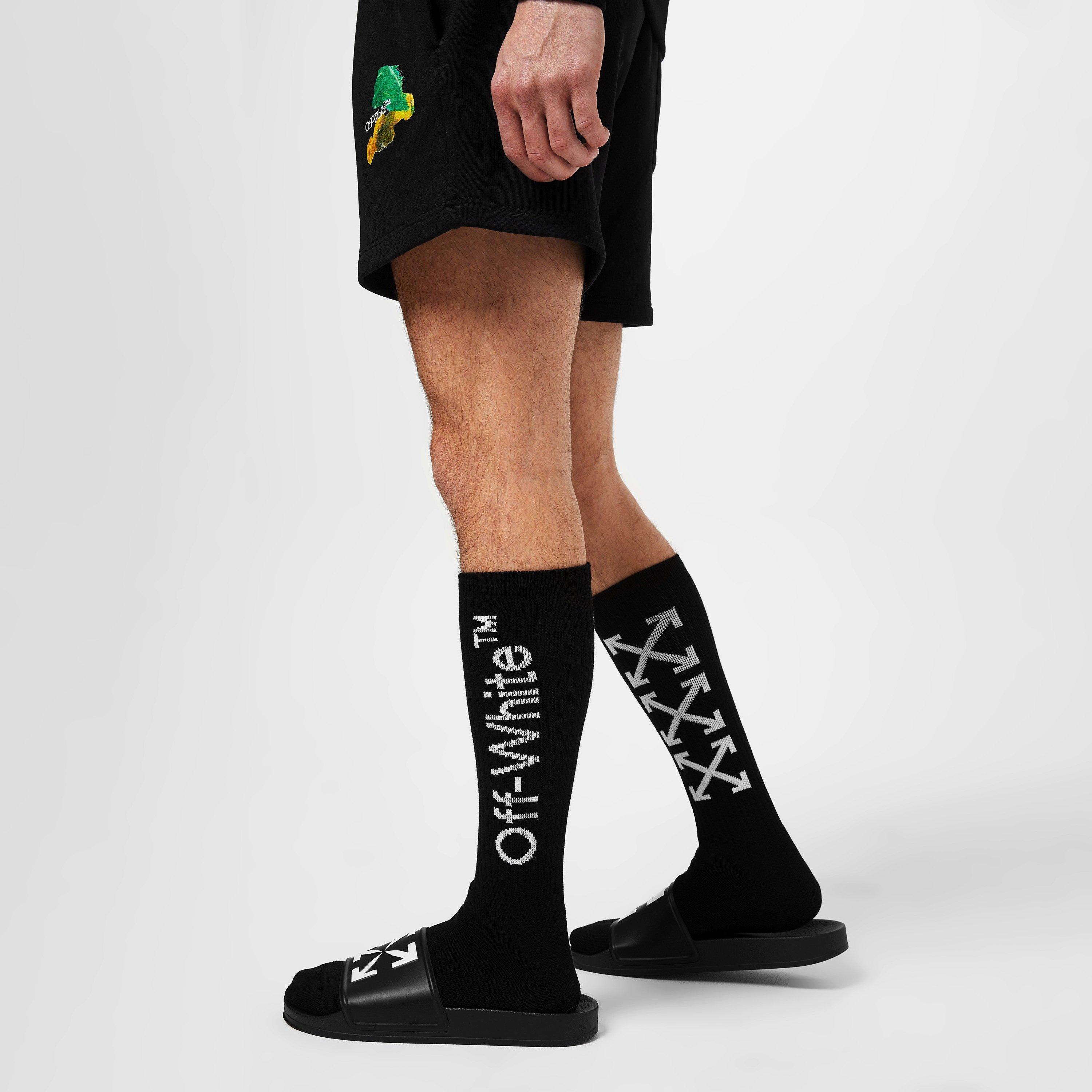 Nero 1001 - Off White - Arrow Socks - 2