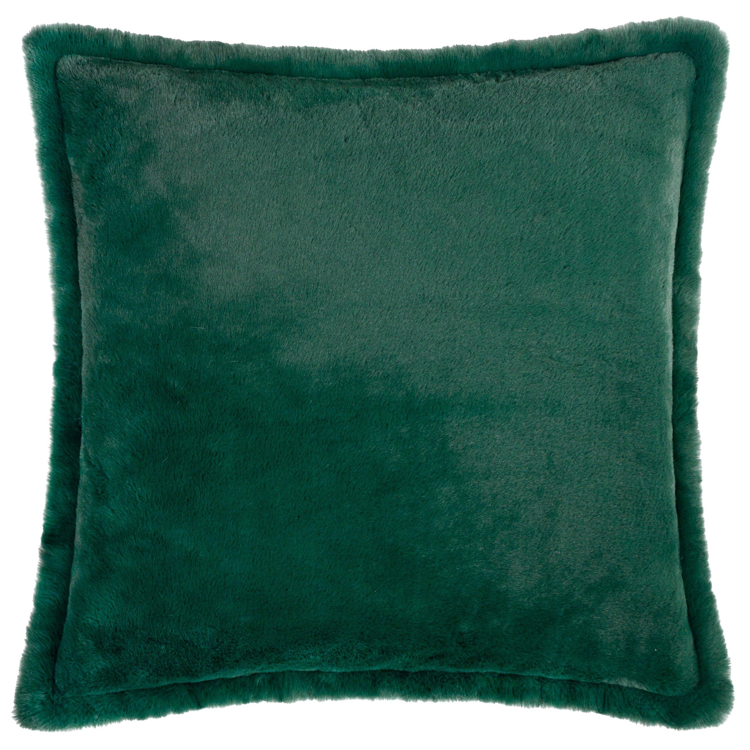 Needle Green - Furn - Kallu Faux Fur Feather Filled Cushion - 3