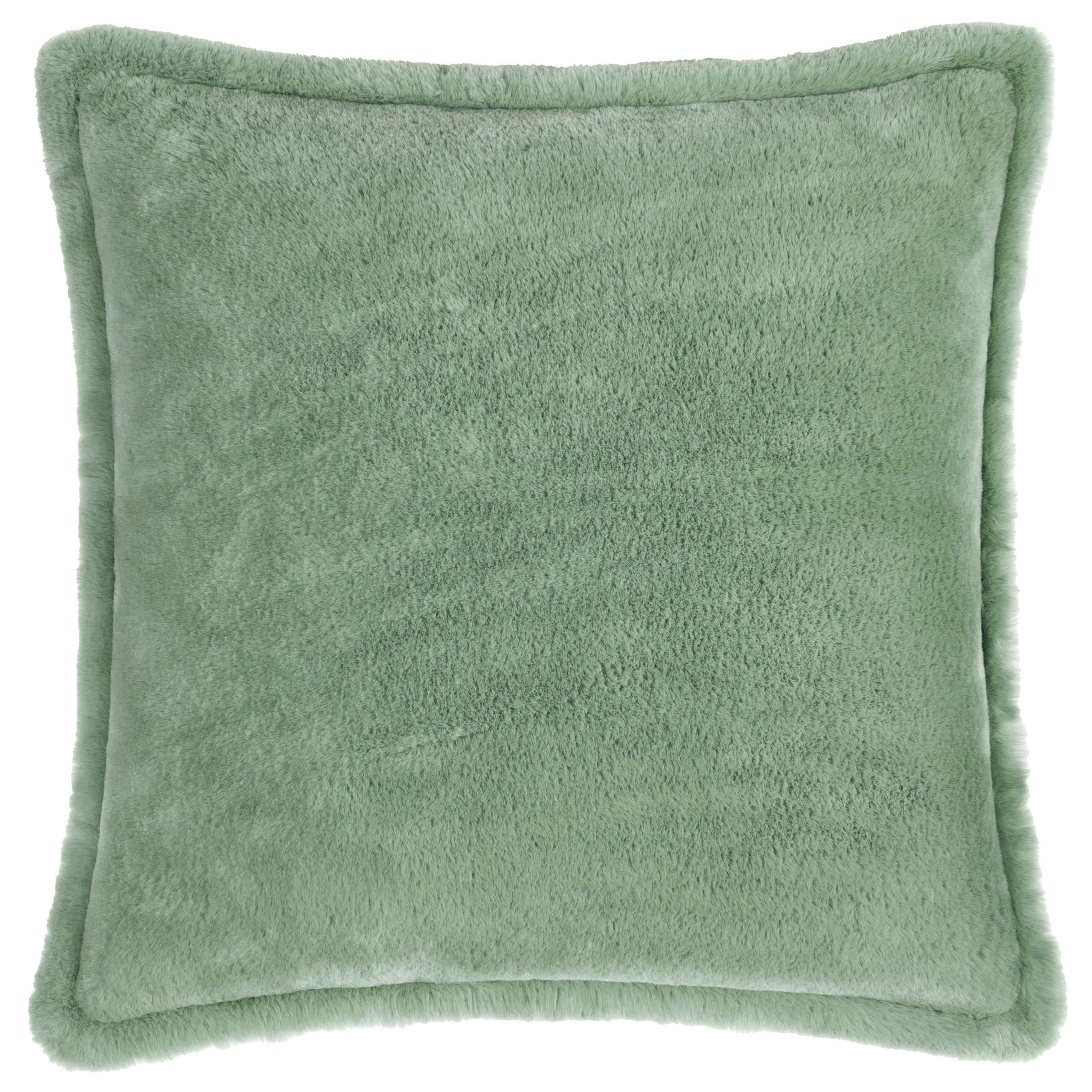 Frost Green - Furn - Kallu Faux Fur Feather Filled Cushion - 3