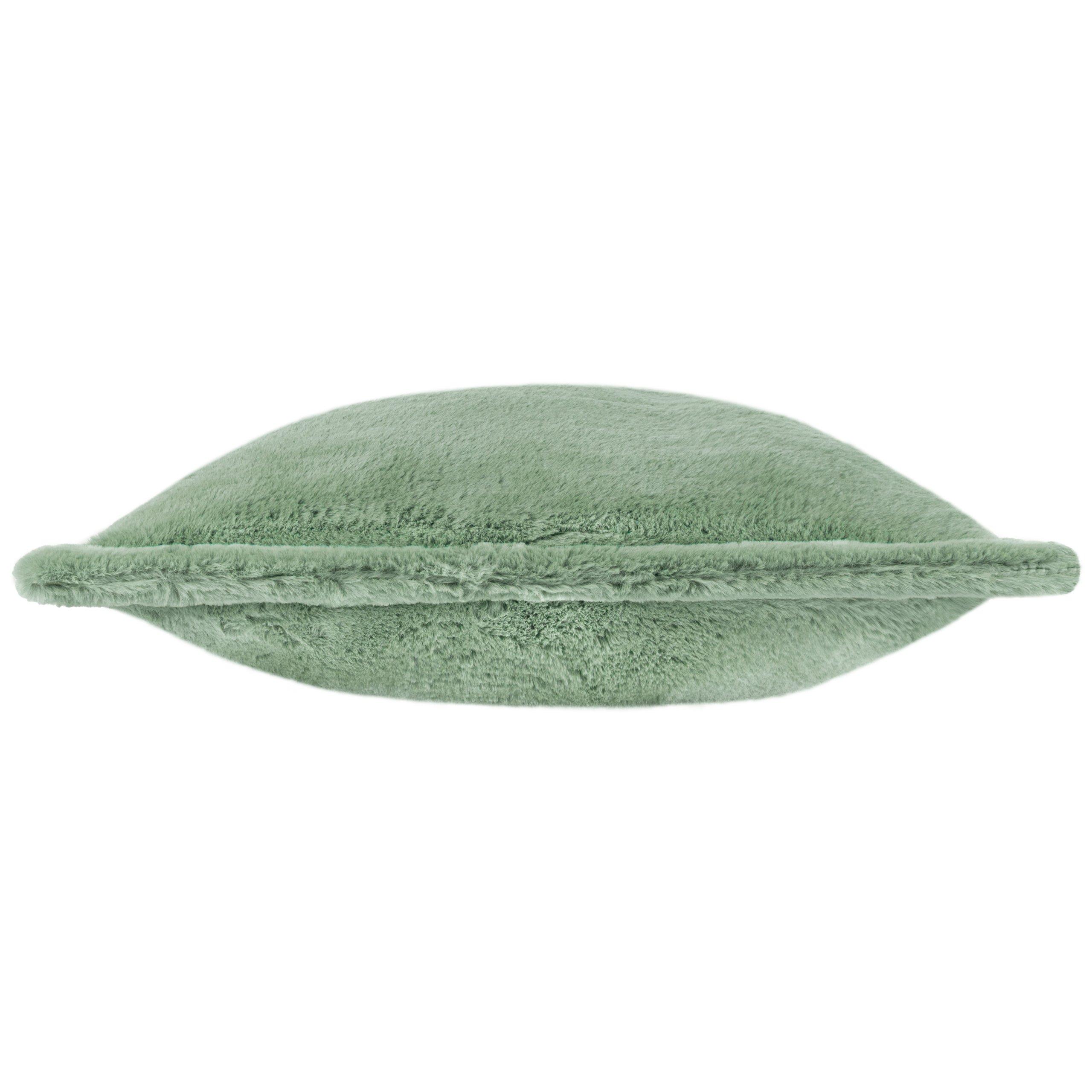 Frost Green - Furn - Kallu Faux Fur Feather Filled Cushion - 4