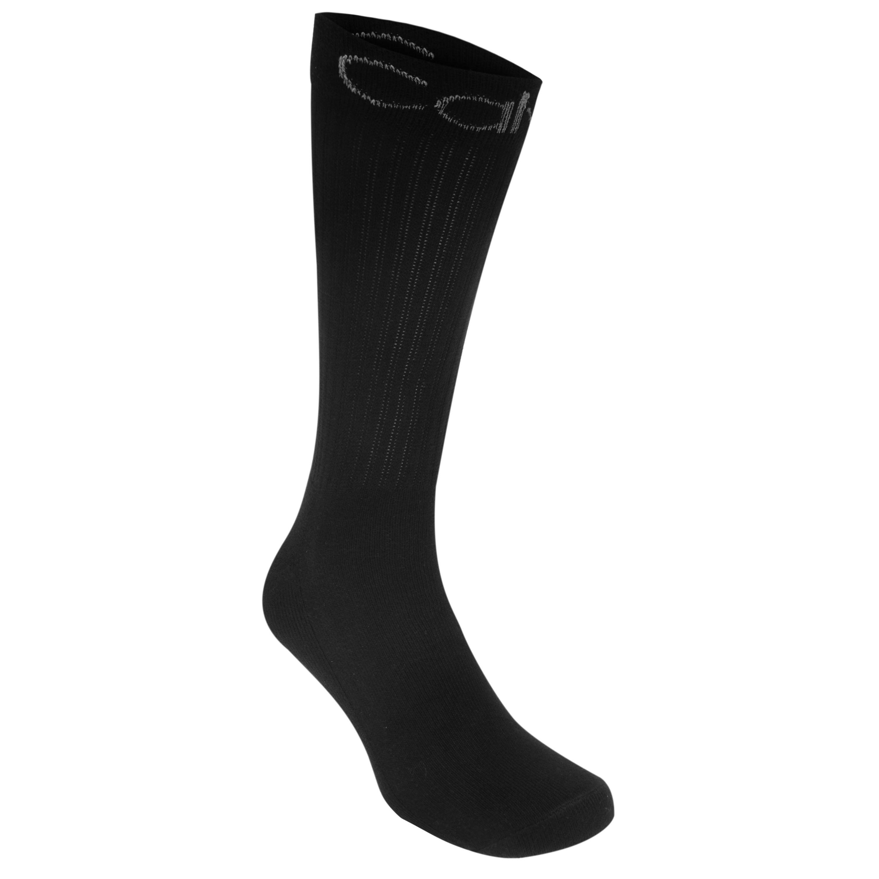 Black - Calvin Klein - 3 Pack Sport Crew Socks - 2