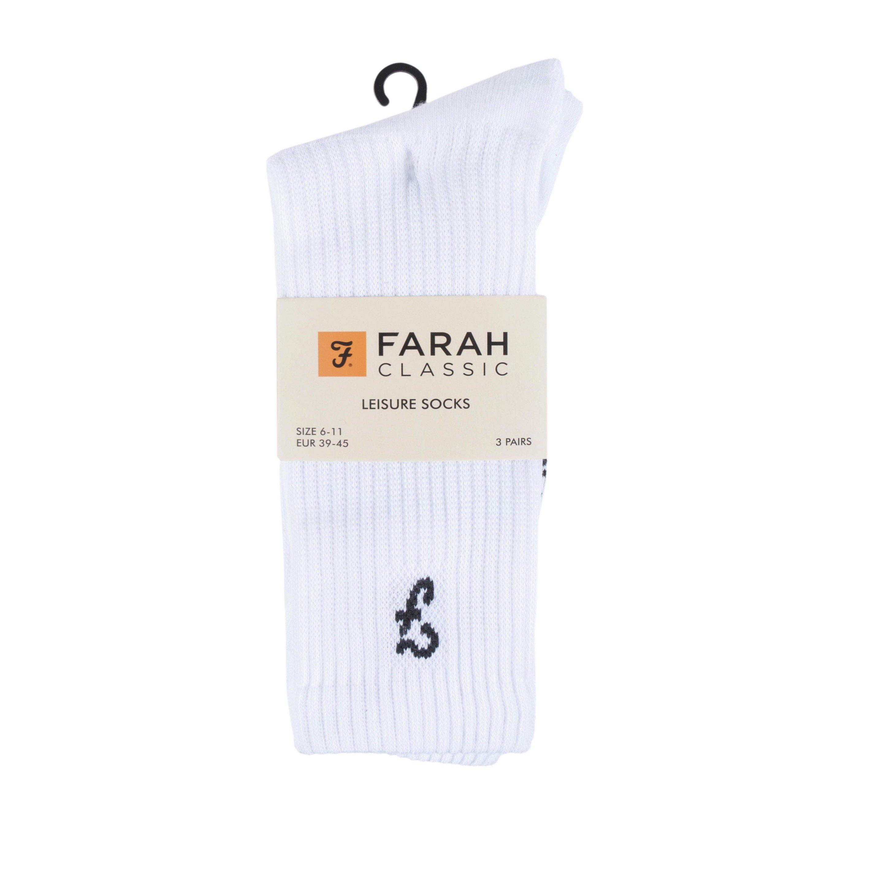 Bianco - Farah - 3Pk Cushi Sock Sn00 - 2