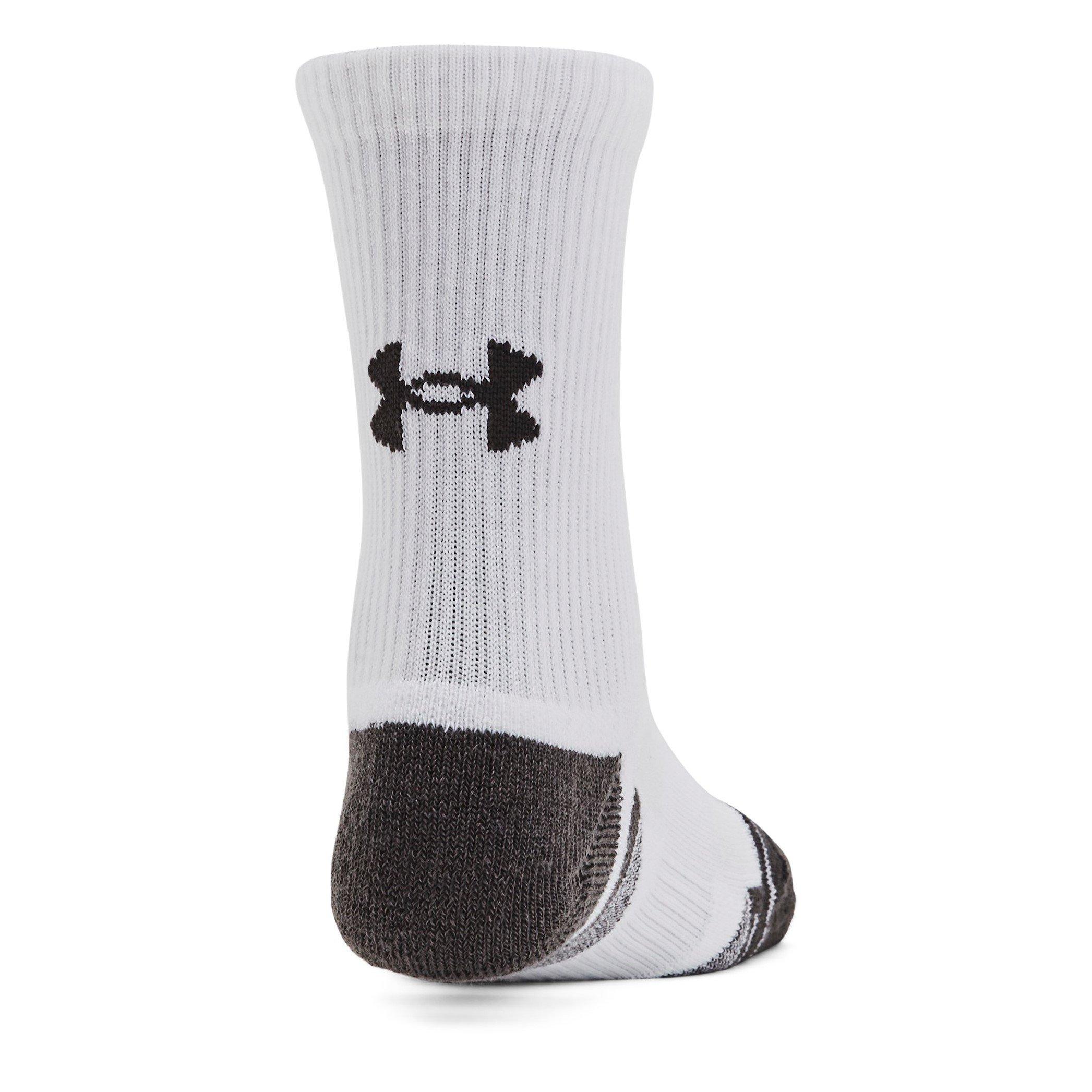 Wit - Under Armour - Armour UA Performance Tech 3-Pack Crew Socks Kids' - 3