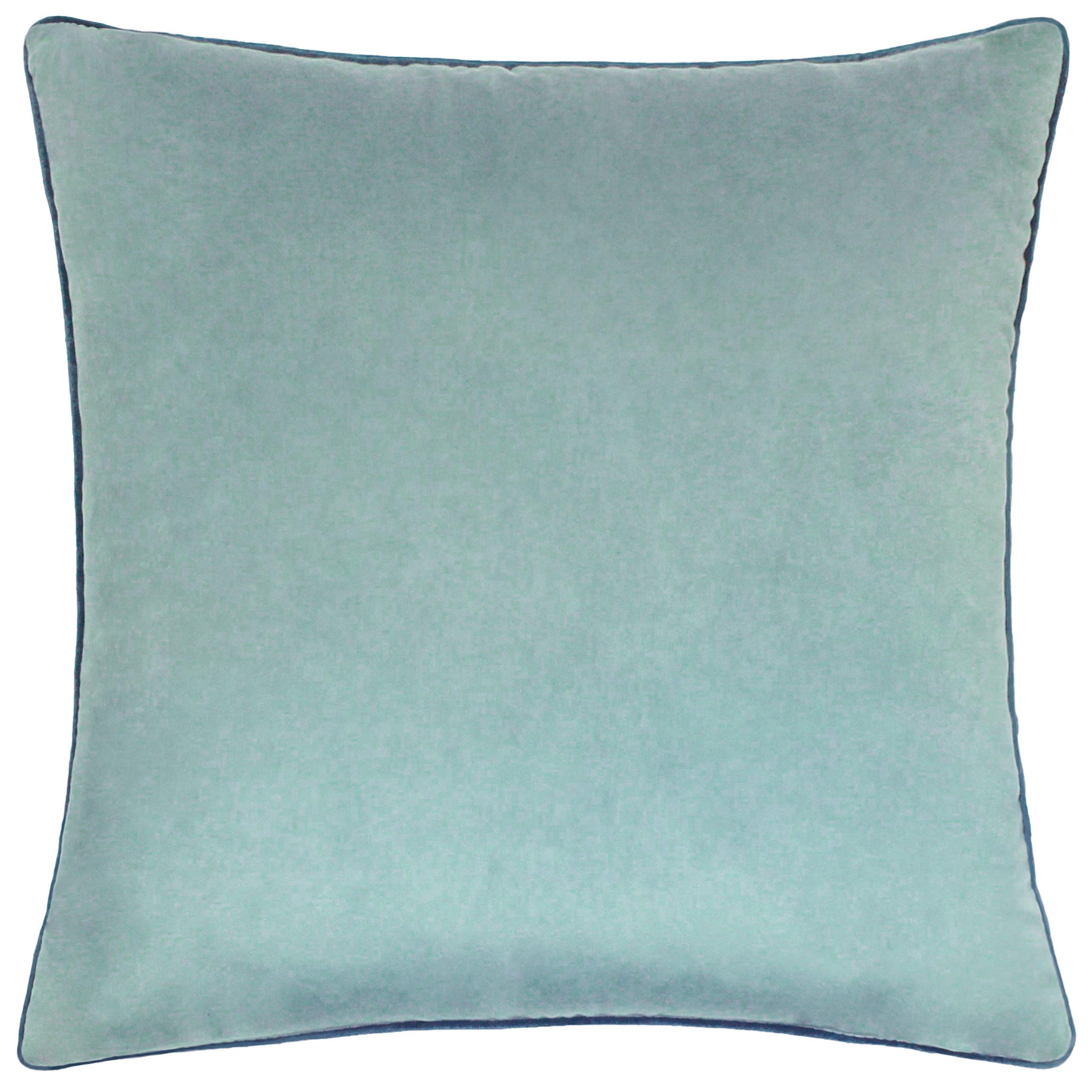 Mineral/Teal - Furn - Meridian Velvet Feather Filled Cushion - 3