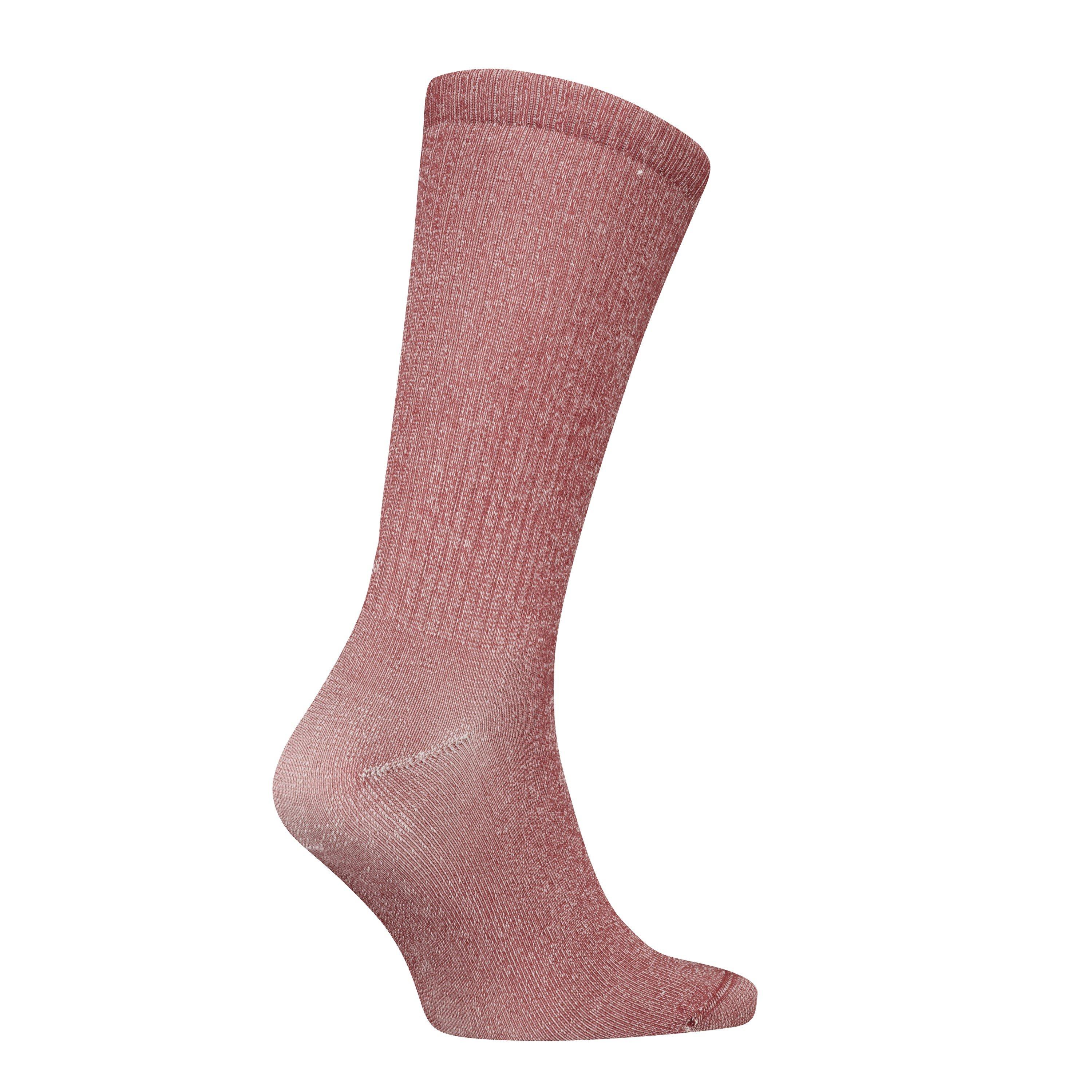 Red / White - Calvin Klein - Men's Crew Socks - 2