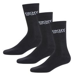 DKNY 3 Pack Mens Sports Socks Radde