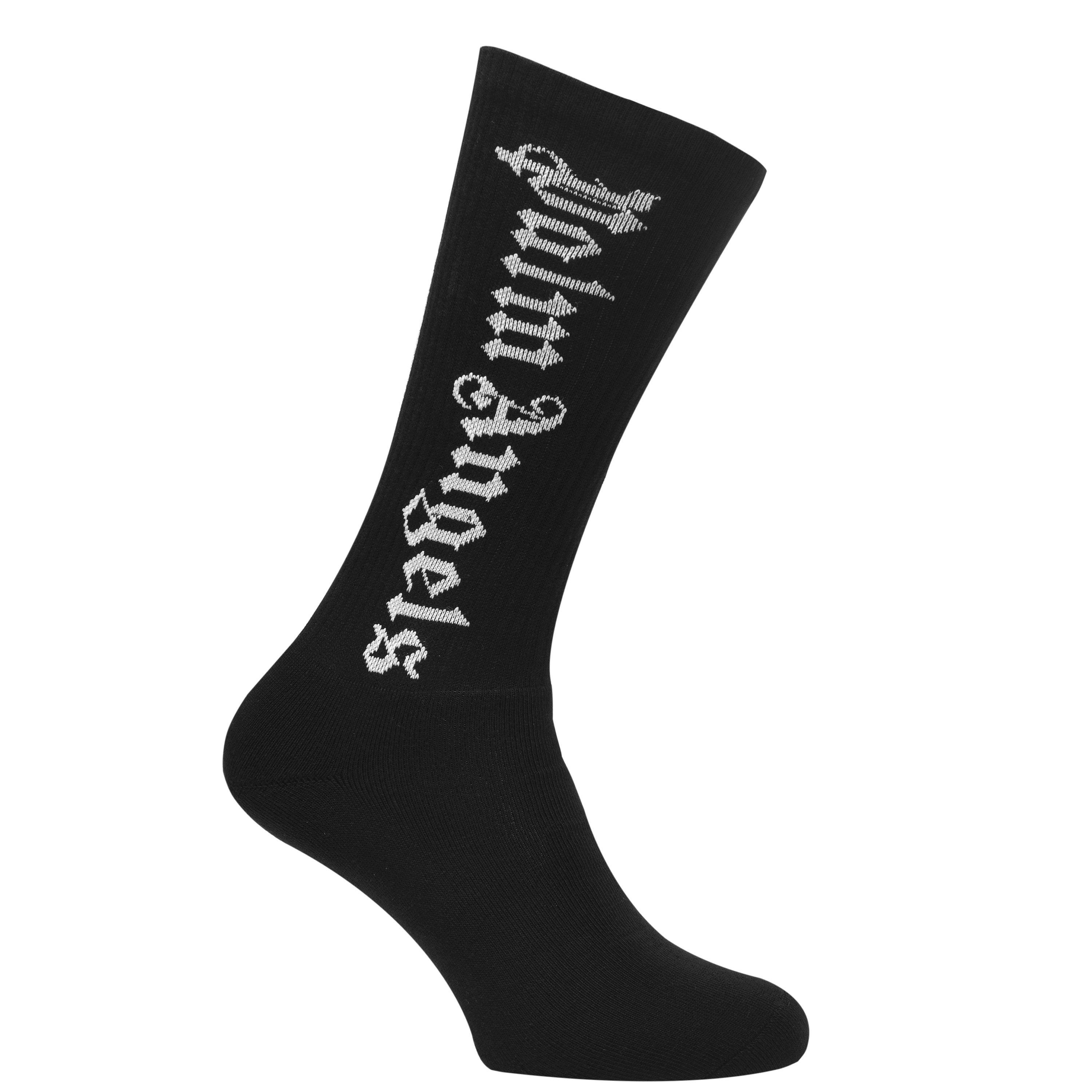 Black 1001 - Palm Angels - Gothic Socks - 2