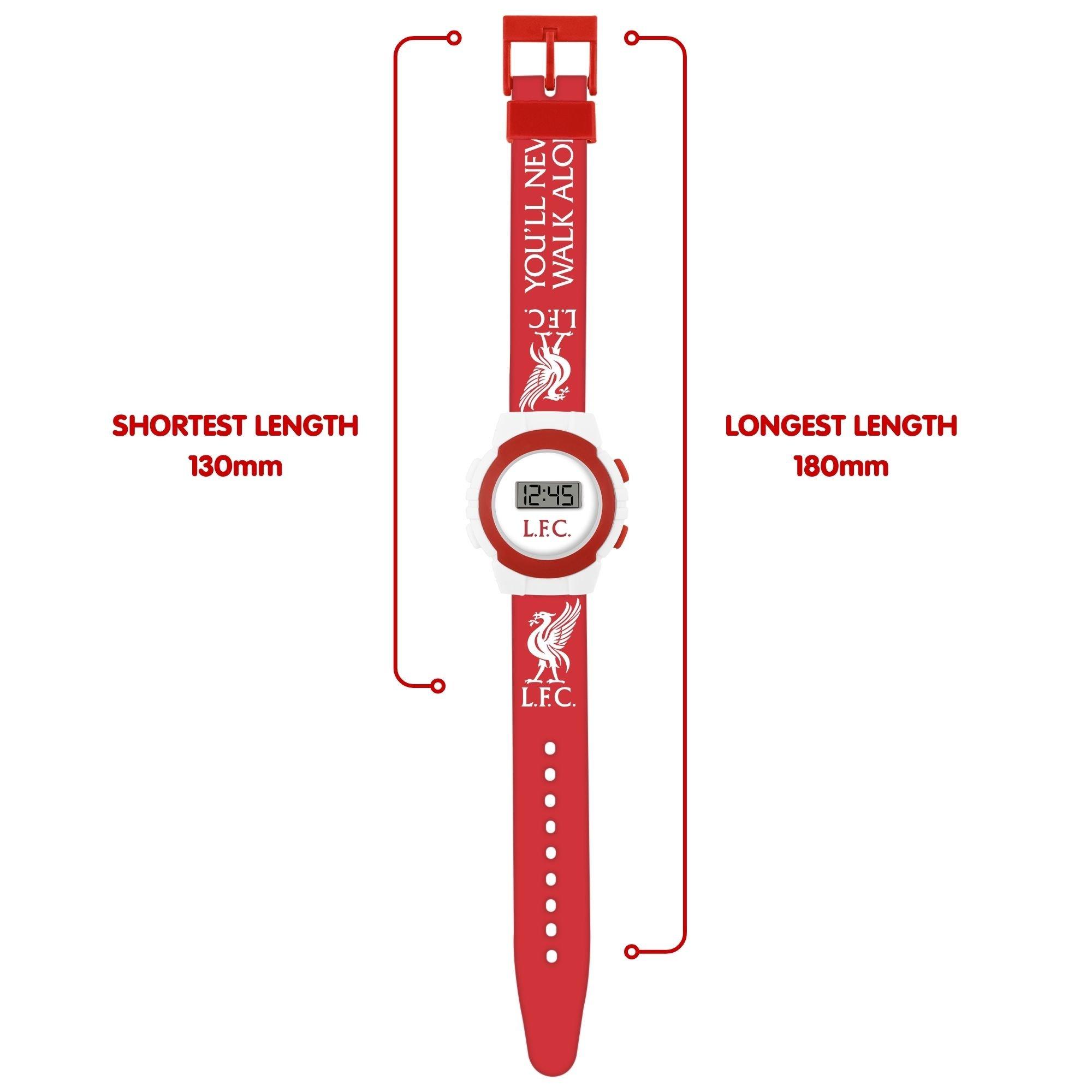 Red - Liverpool FC - Liverpool FC Digital Strap Watch - 3