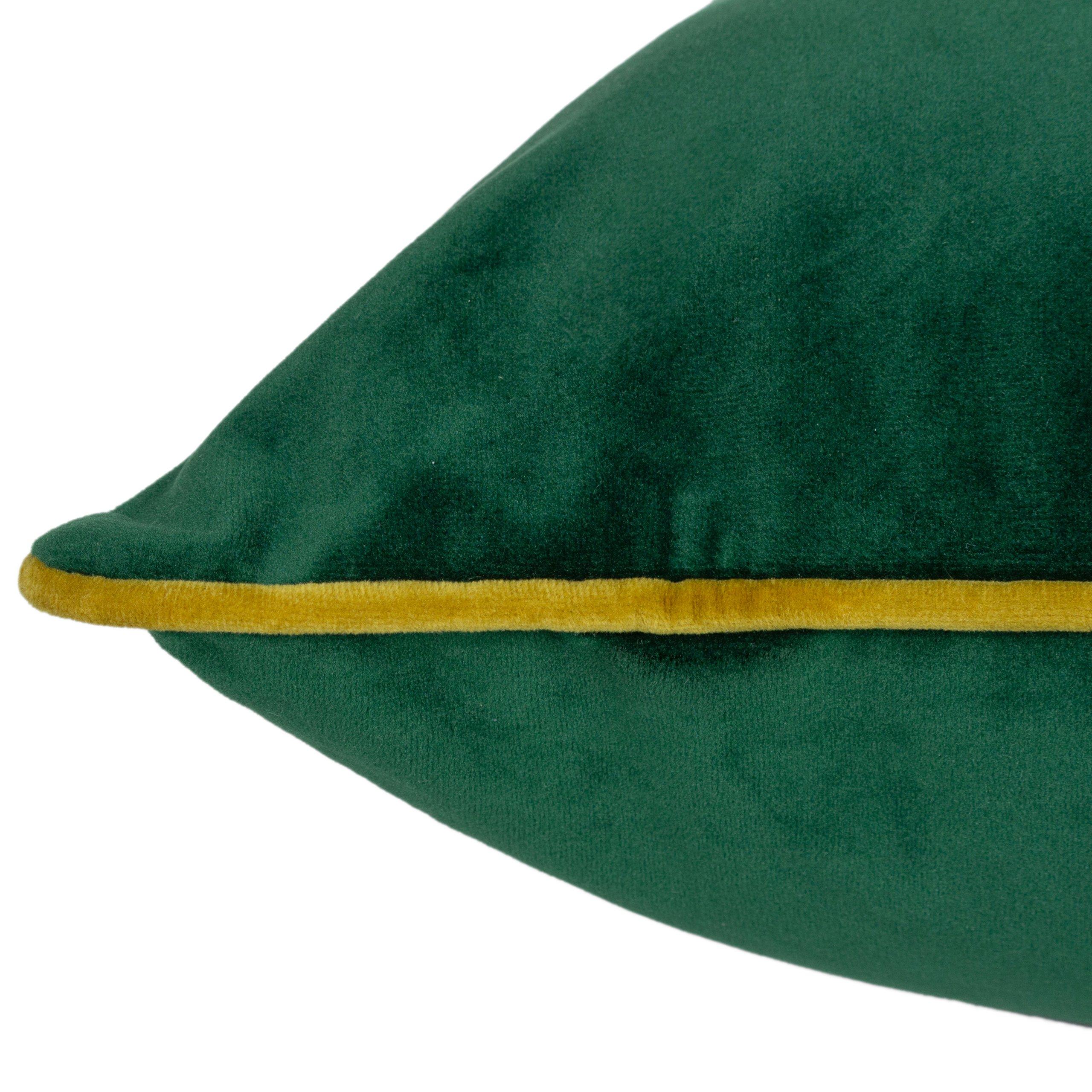 Emerald/Moss - Furn - Meridian Velvet Feather Filled Cushion - 5