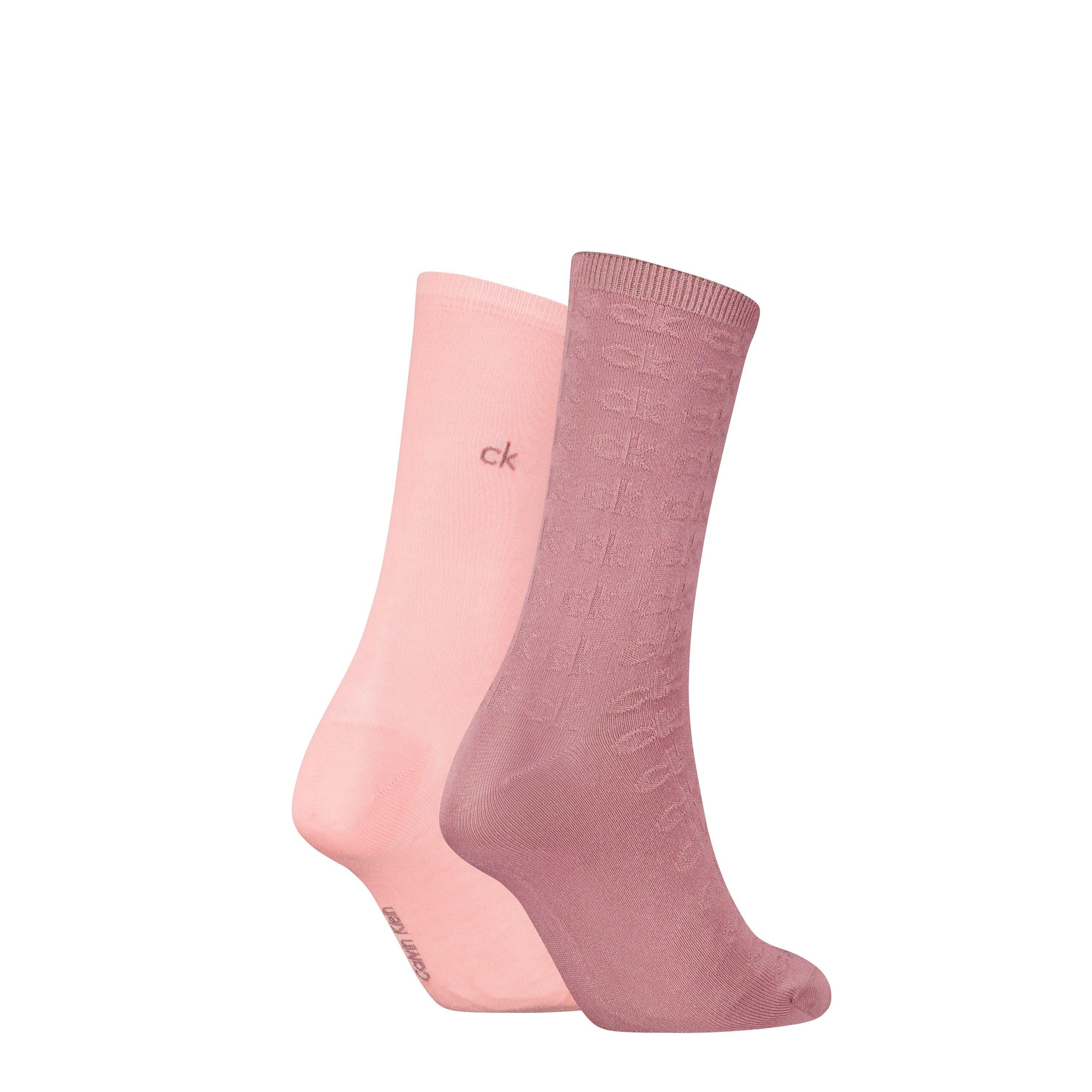 Combo Rosa - Calvin Klein - Women's Crew Socks - 2