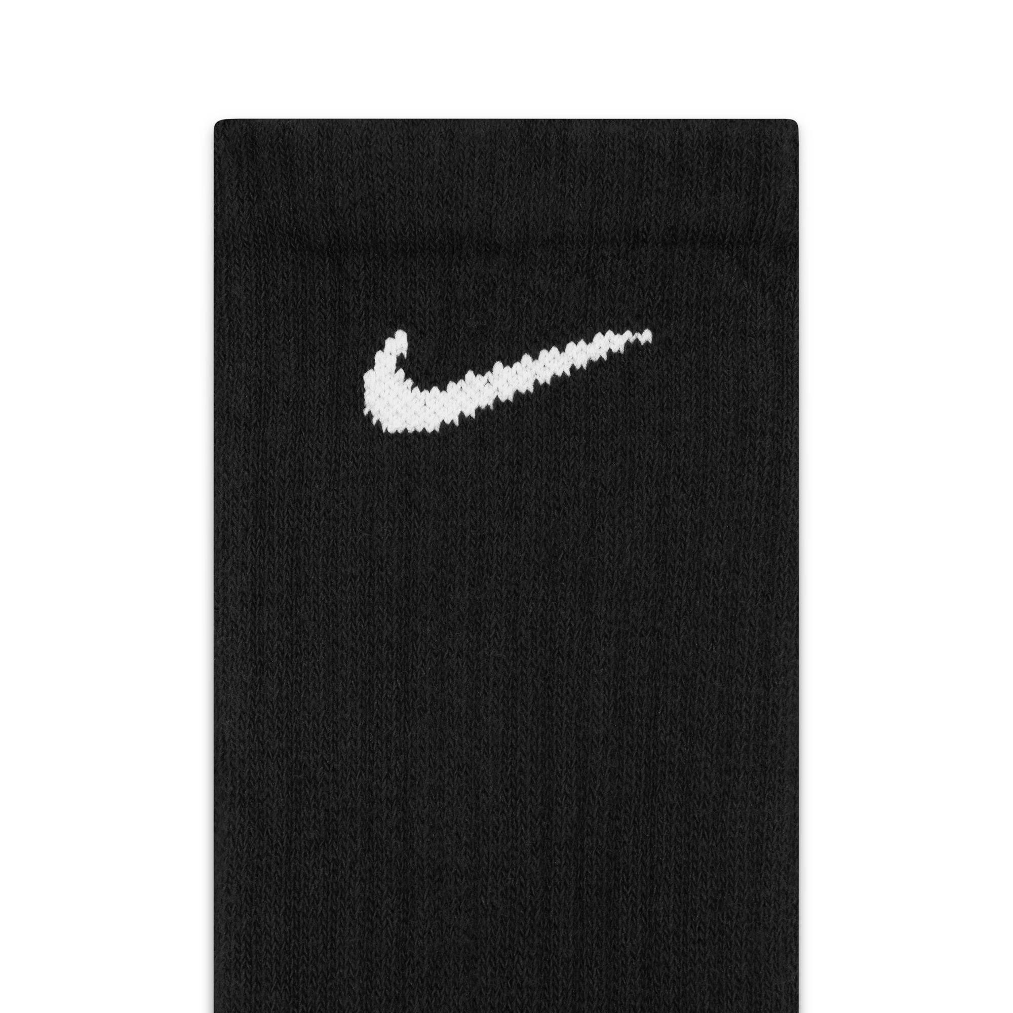 Crno/Bijelo - Nike - Nike 6Pk Crew Sox Jn00 - 4