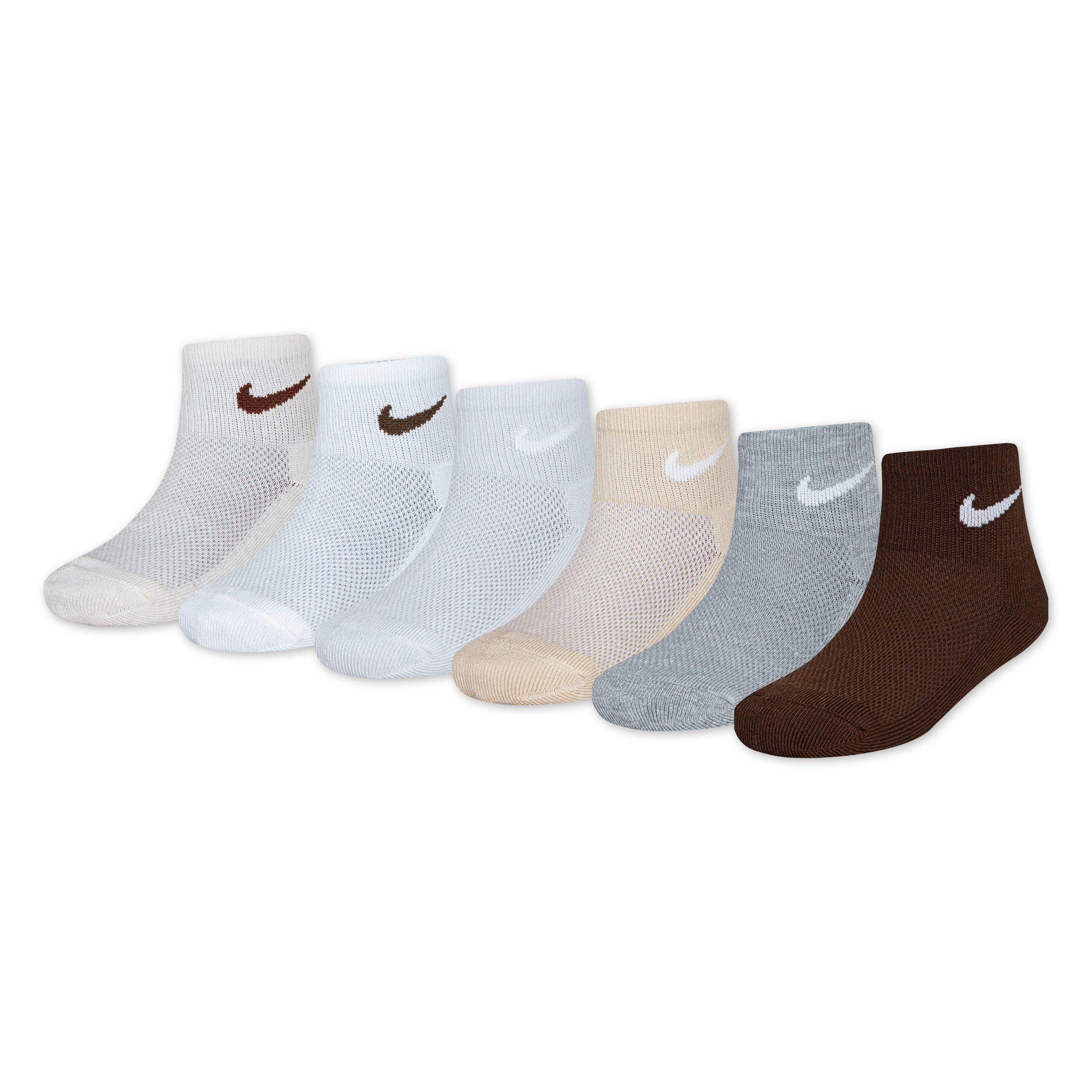 Sail Heather - Nike - Mesh and Cushioned Crew Socks - 2