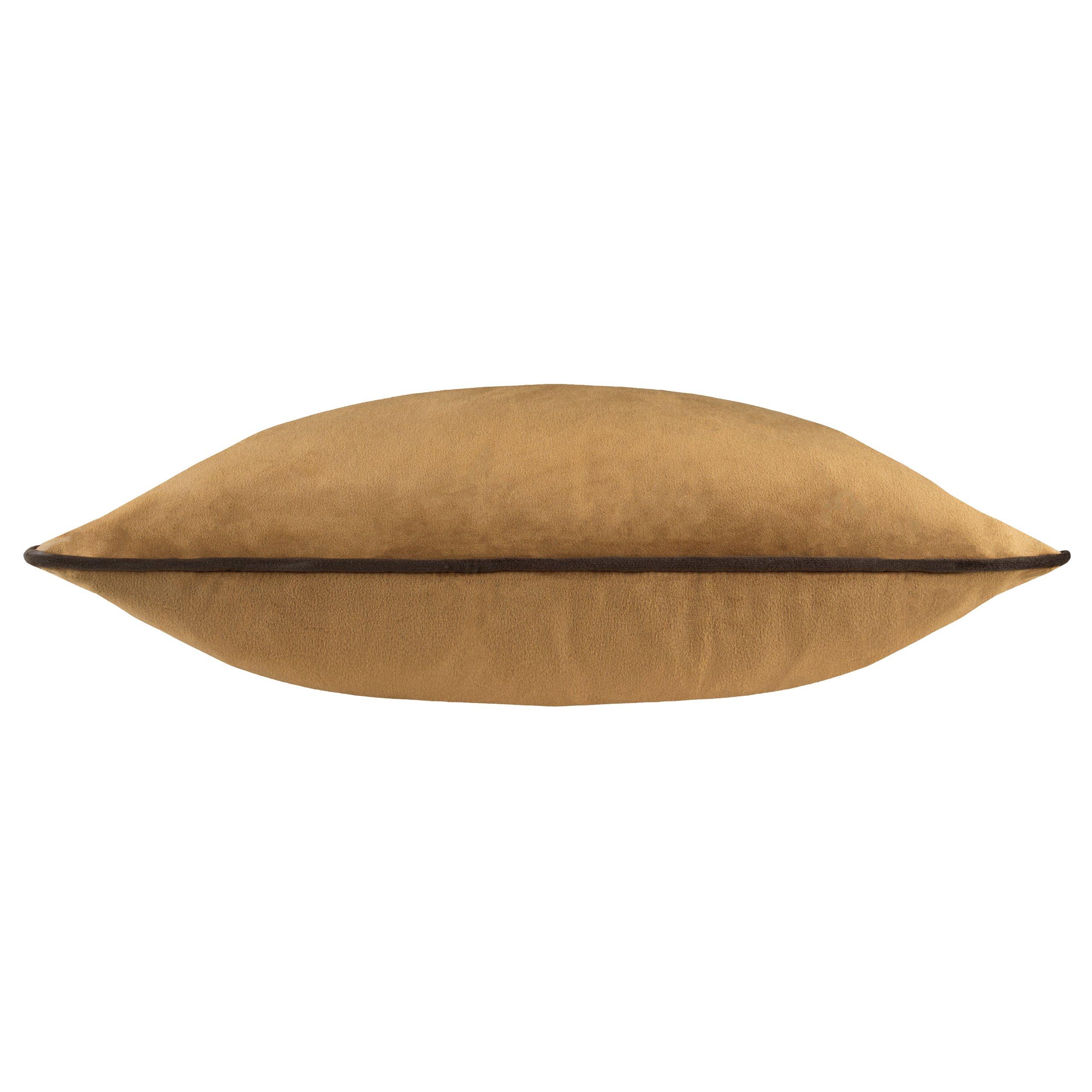Caramel/Chocola - Furn - Meridian Velvet Feather Filled Cushion - 4