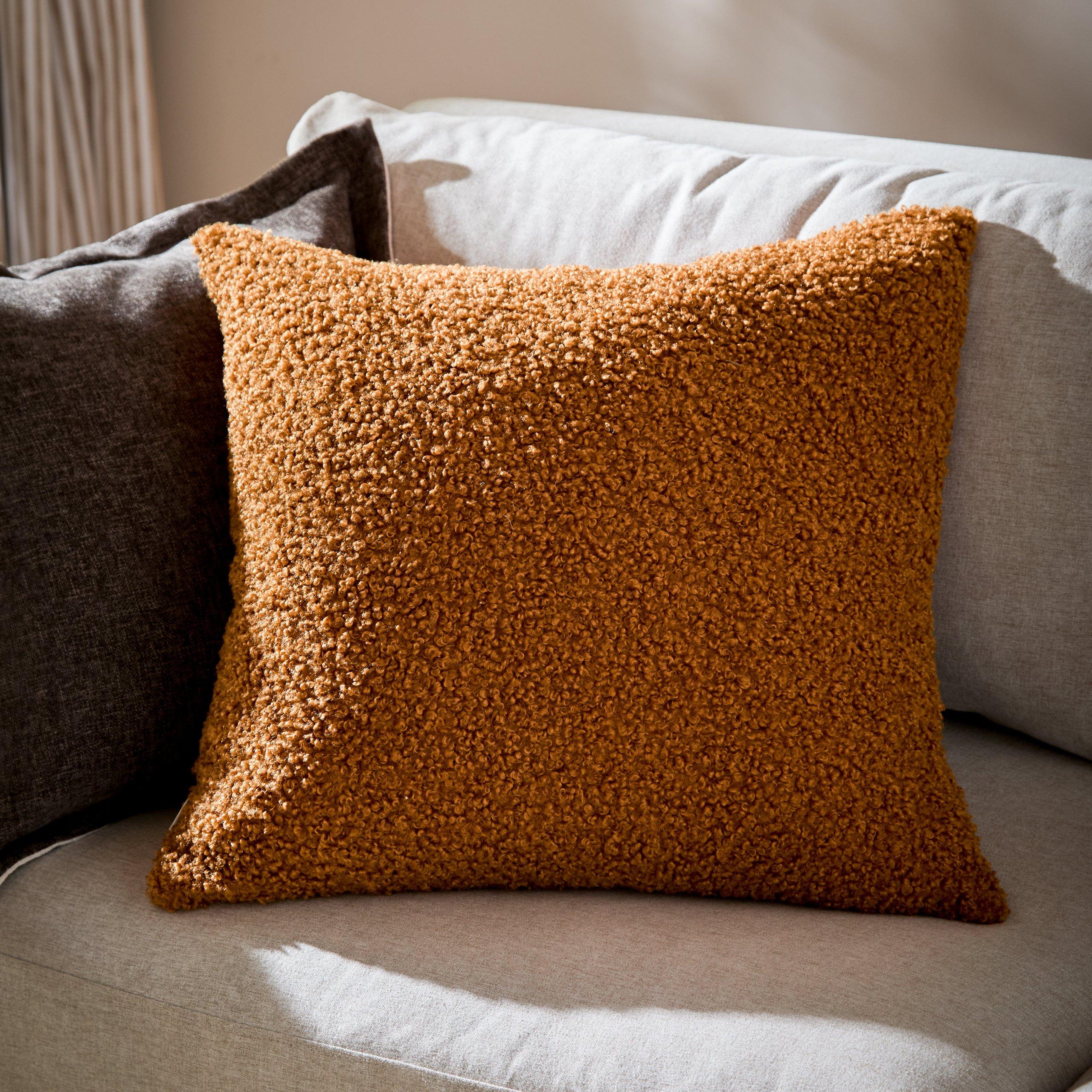Ginger - Yard - Cabu Chunky Boucle Feather Filled Cushion - 2