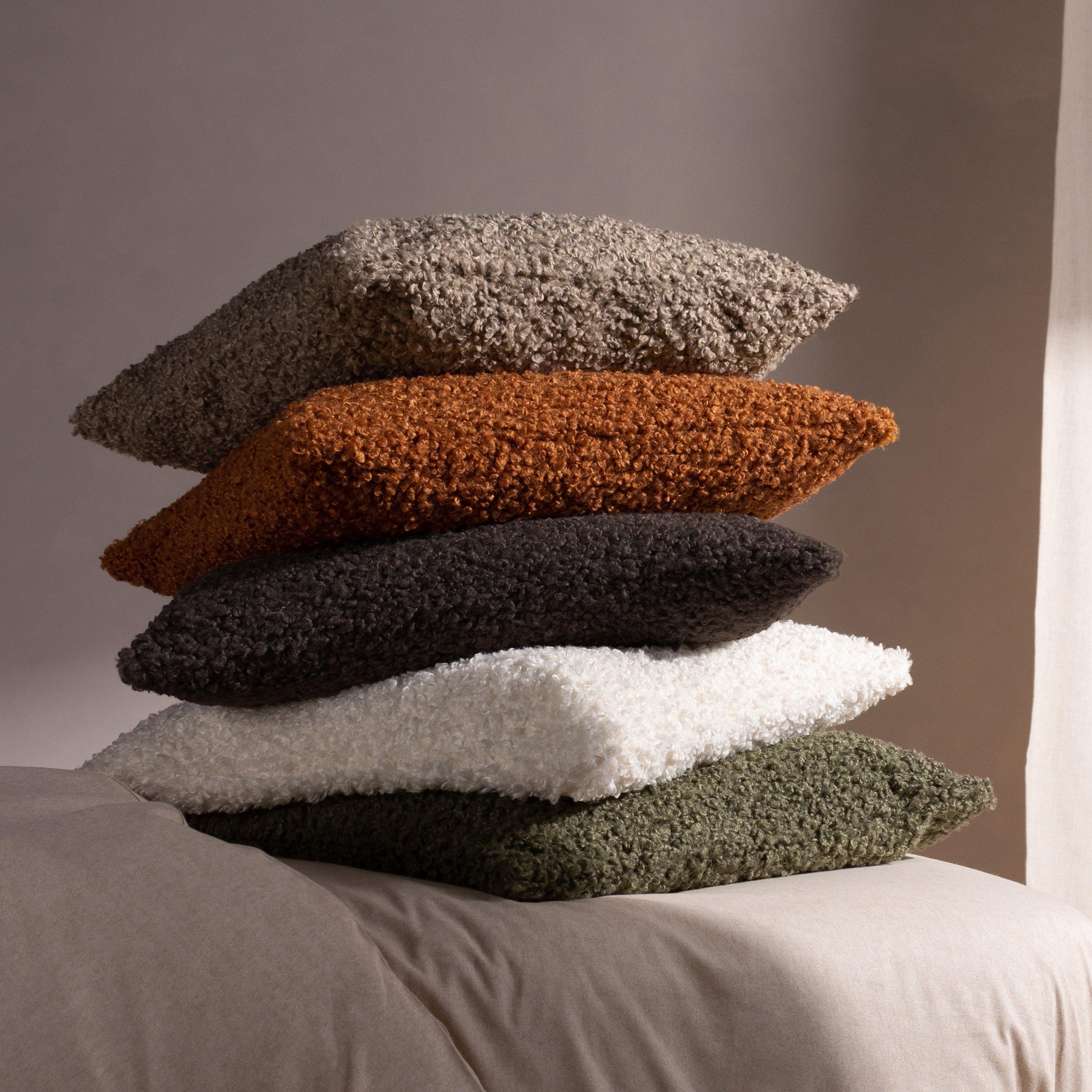 Ginger - Yard - Cabu Chunky Boucle Feather Filled Cushion - 7