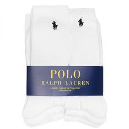 Ralph Lauren 6 Pack Crew Socks