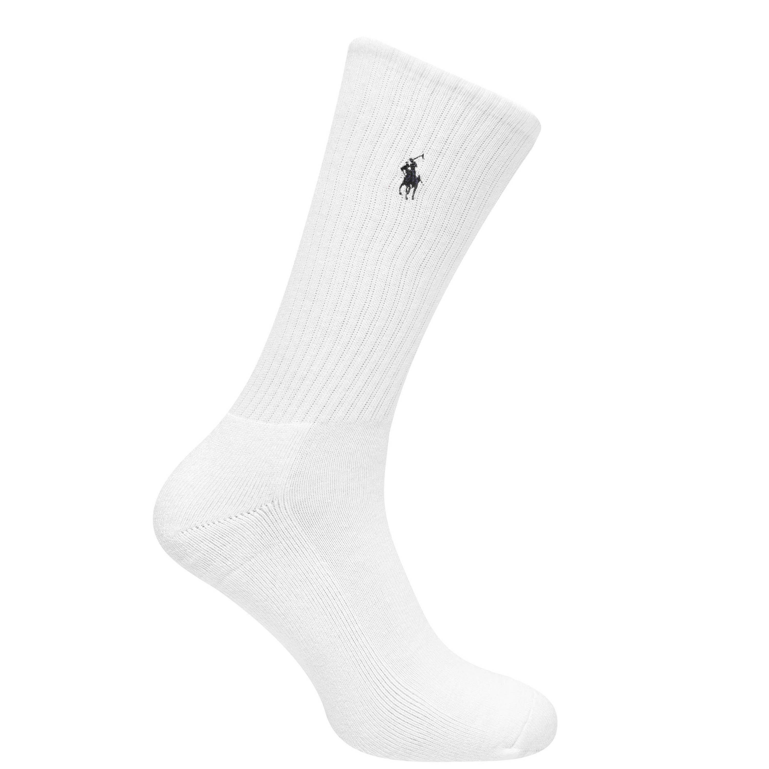 White - Polo Ralph Lauren - 6 Pack Crew Socks - 2