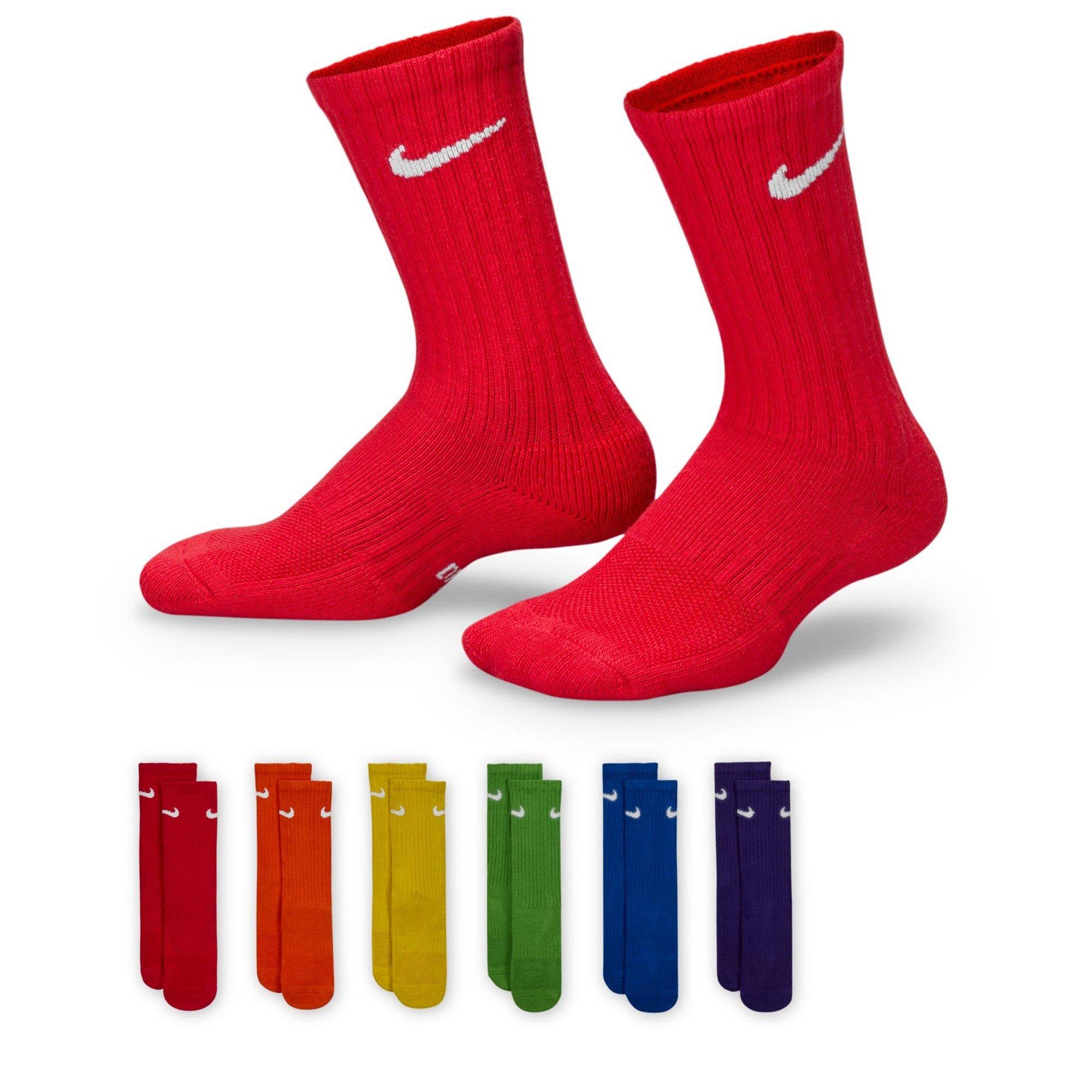Universitetsrød - Nike - Nike Crew 6-Pack Jn62 - 1