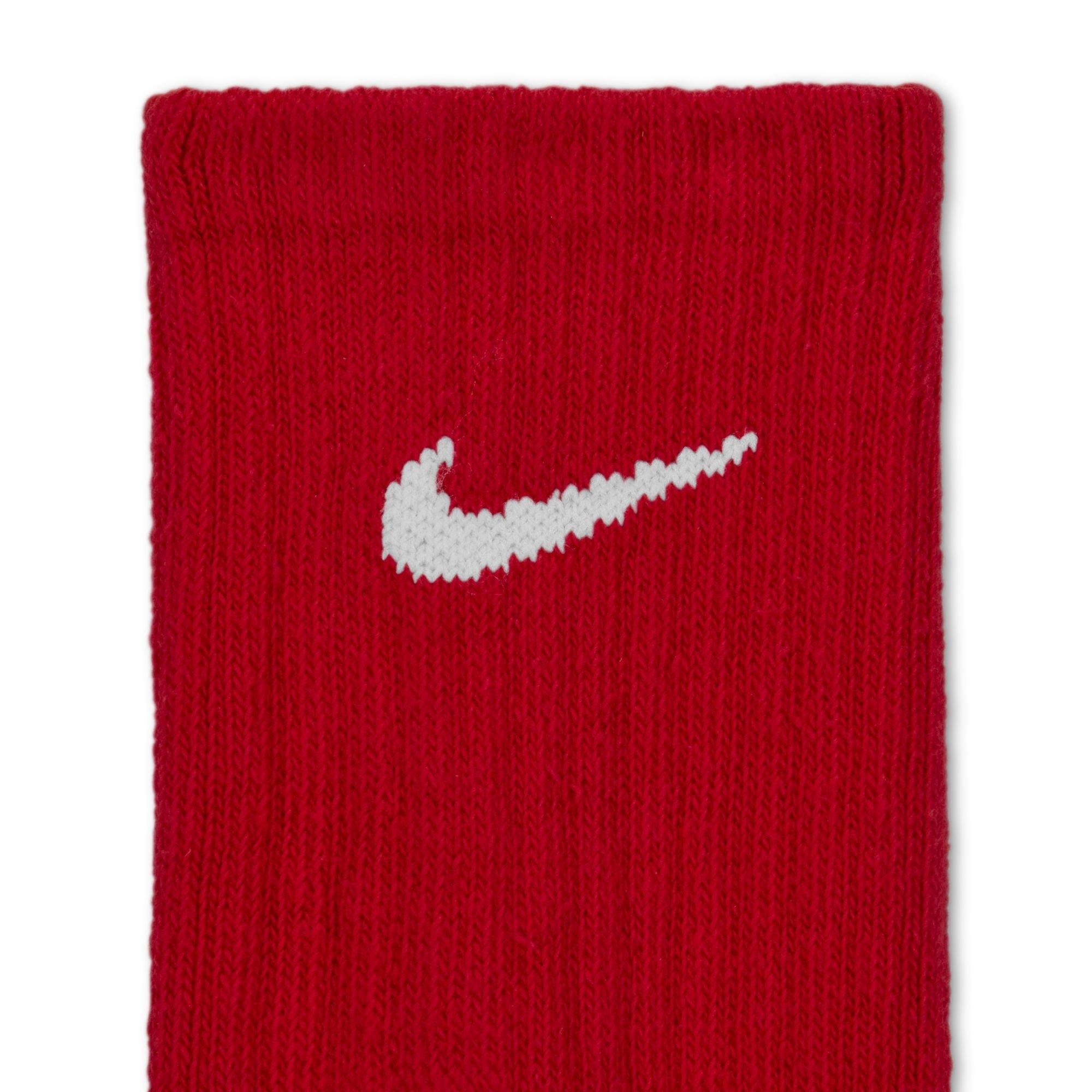 Universitetsrød - Nike - Nike Crew 6-Pack Jn62 - 3