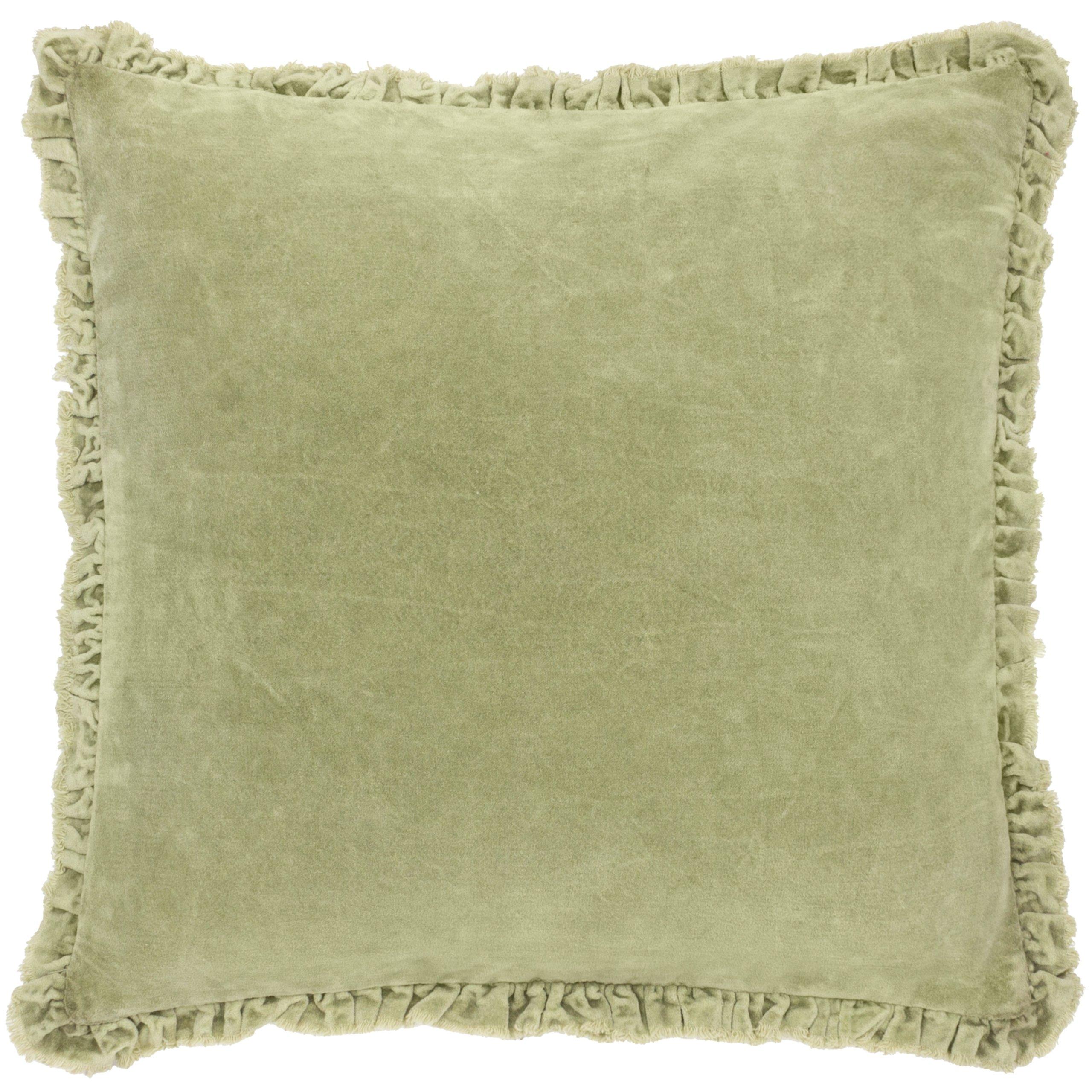 Sage - Yard - Bertie Cotton Velvet Feather Filled Cushion - 3