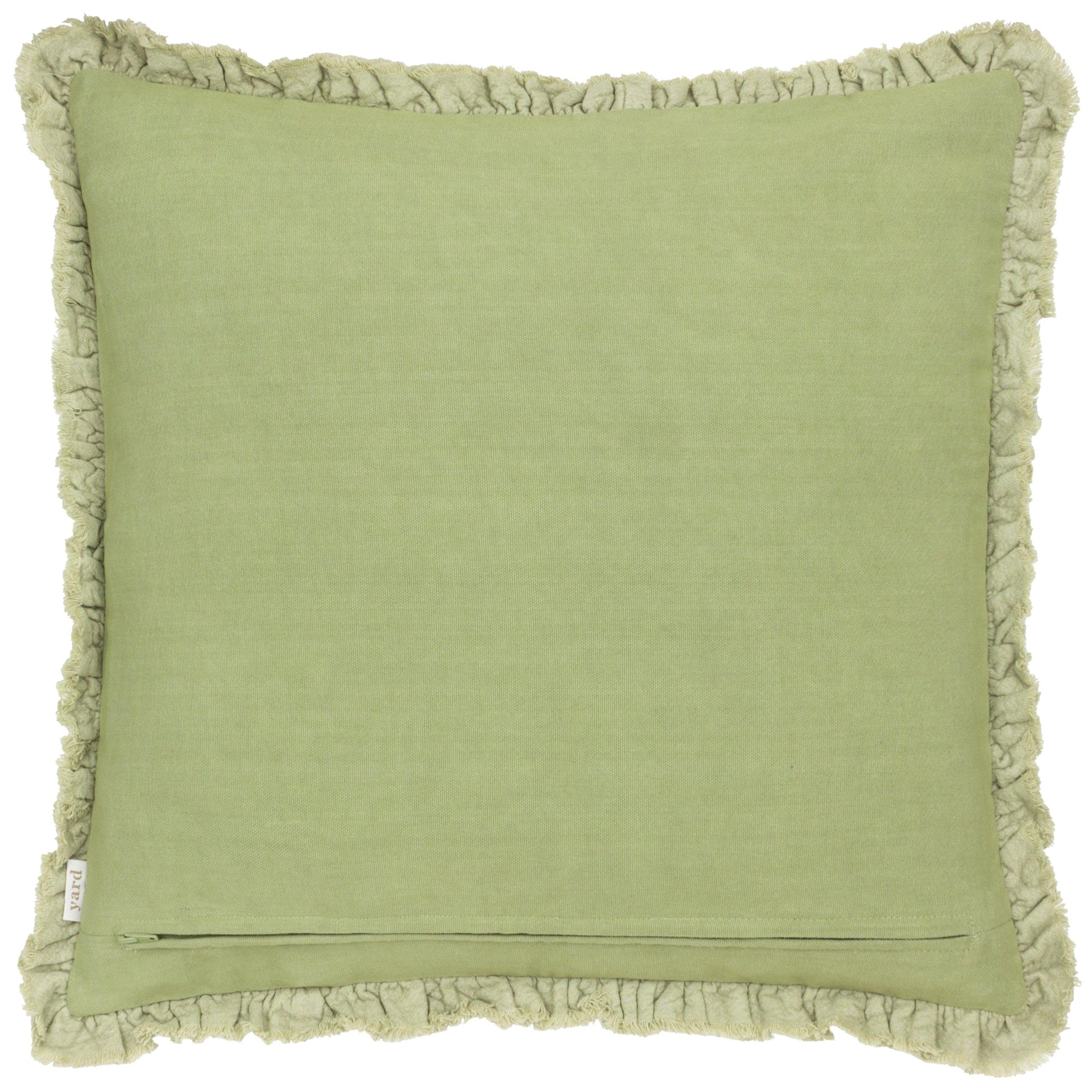 Sage - Yard - Bertie Cotton Velvet Feather Filled Cushion - 4
