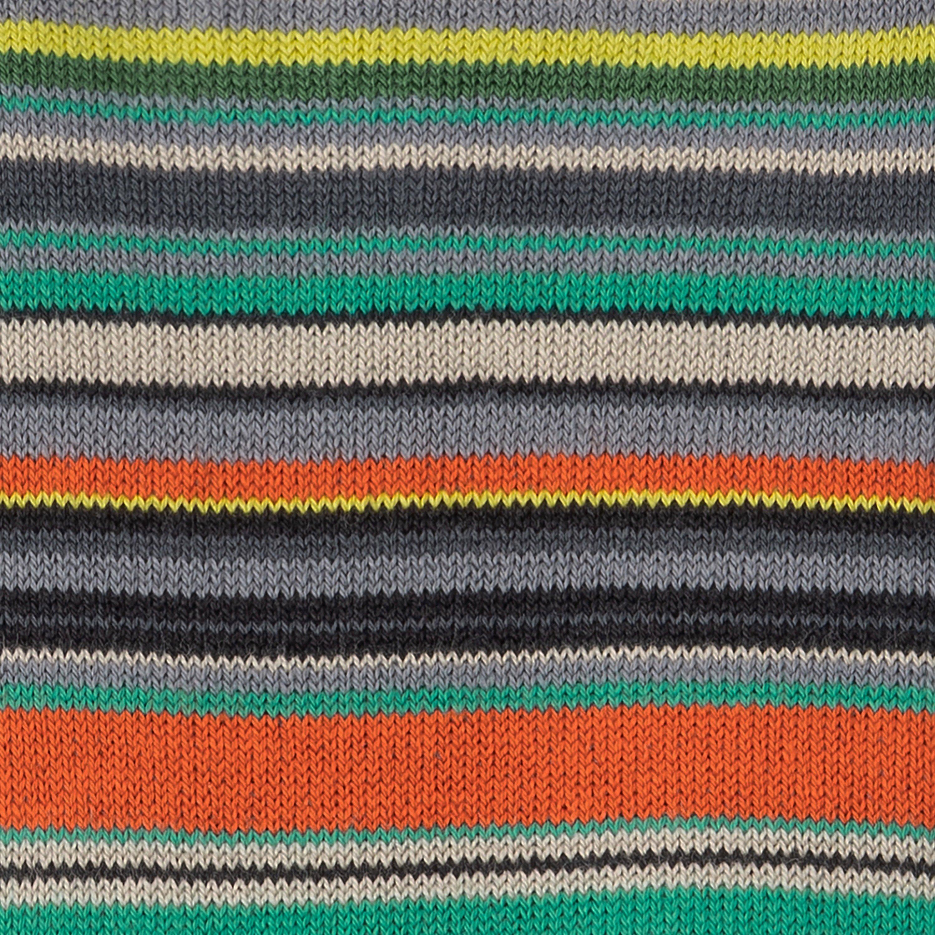 Grey Stripe 76 - Paul Smith - Men's Multi Stripe Crew Socks - 3