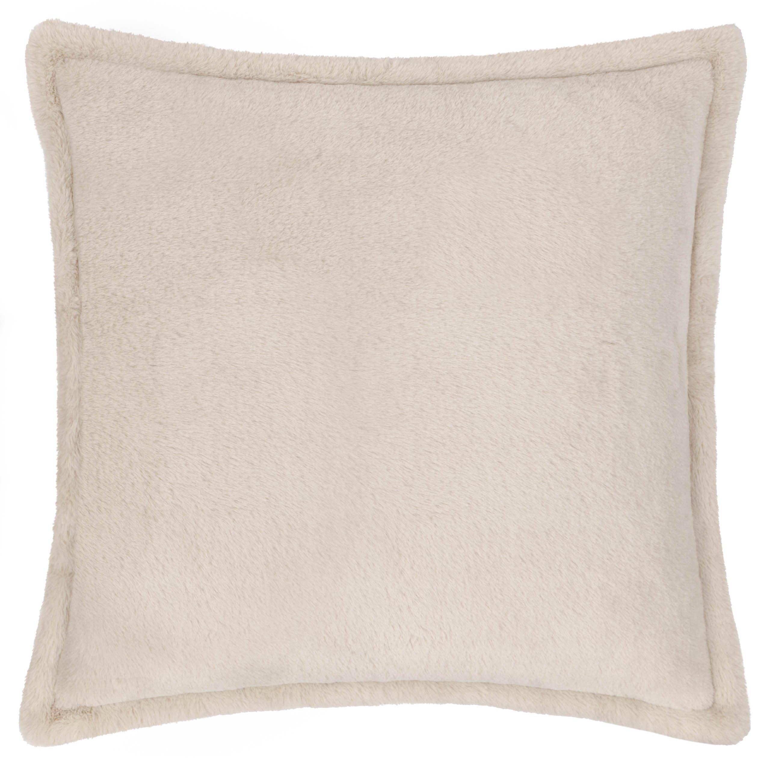 Natural - Furn - Kallu Faux Fur Feather Filled Cushion - 3