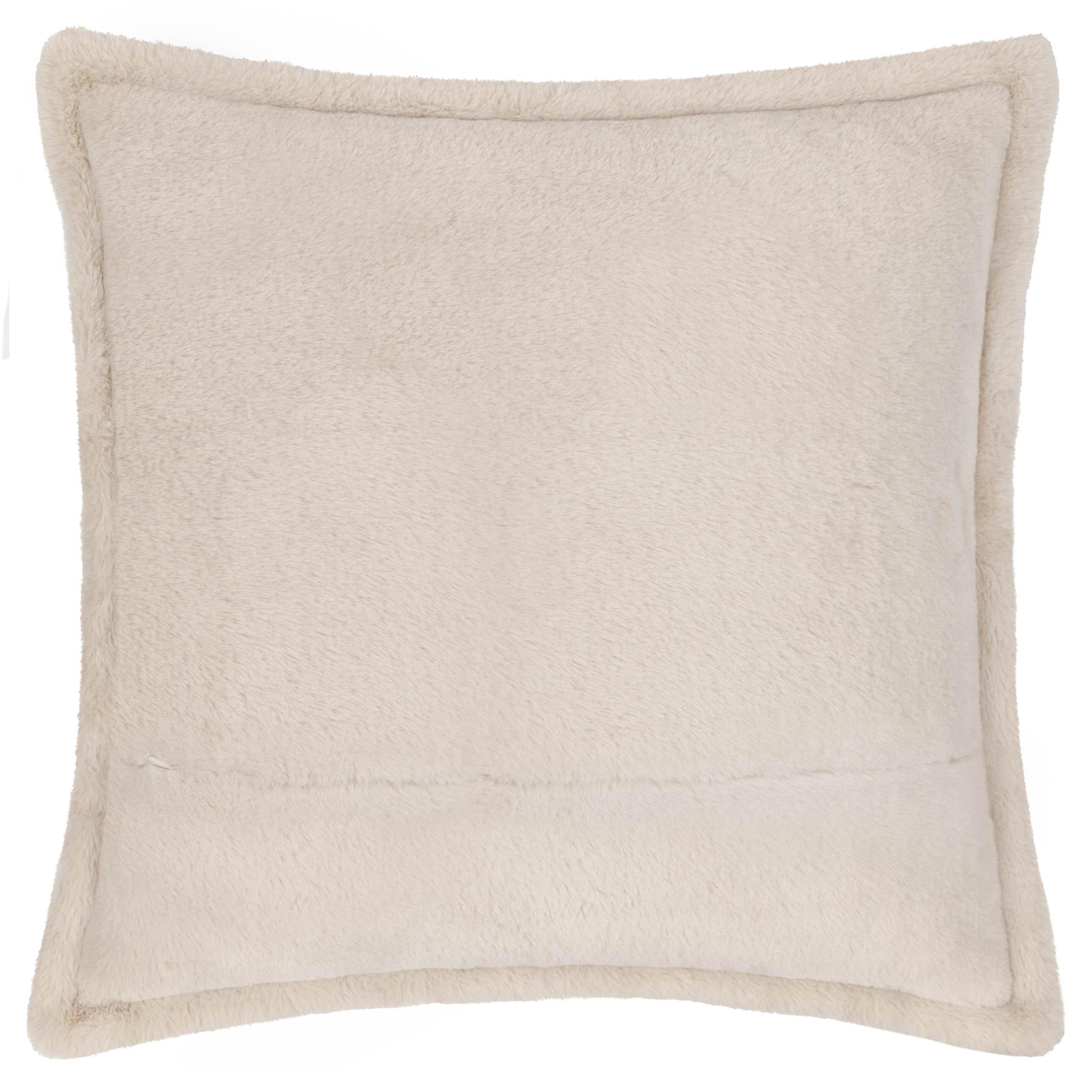 Natural - Furn - Kallu Faux Fur Feather Filled Cushion - 4