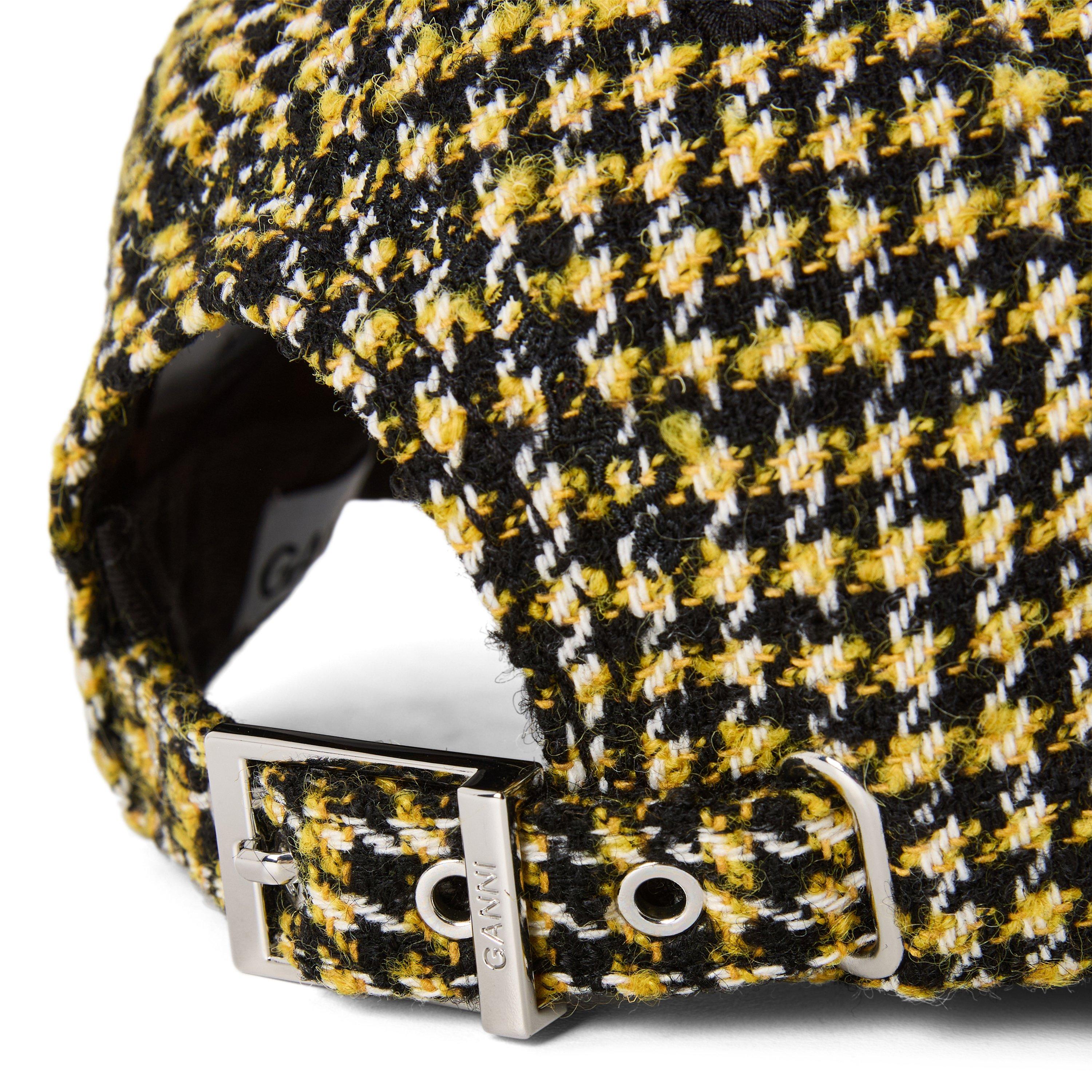Blazing Yellow - Ganni - Women's Cord Baseball Cap - 3