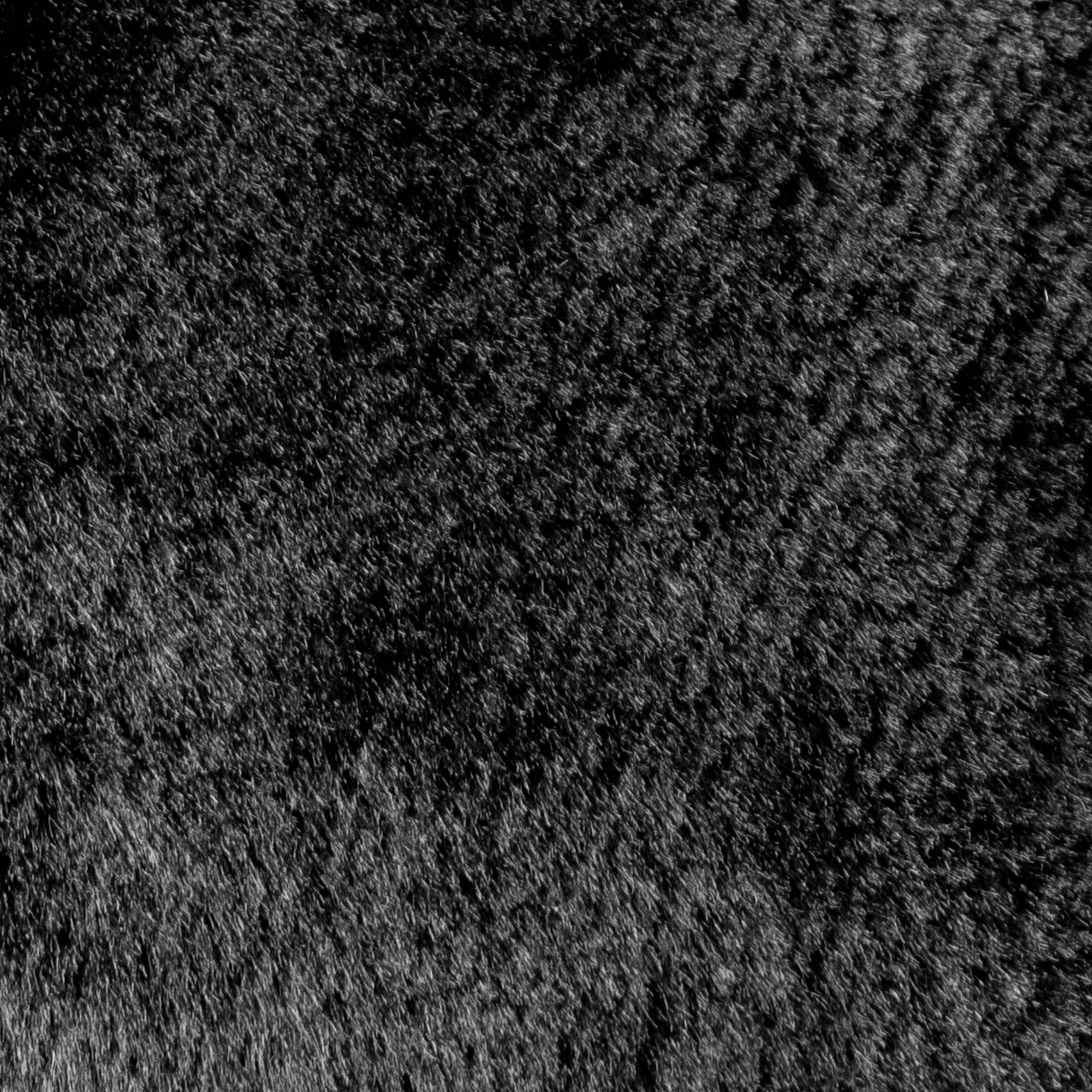 Black - Furn - Kallu Faux Fur Feather Filled Cushion - 7