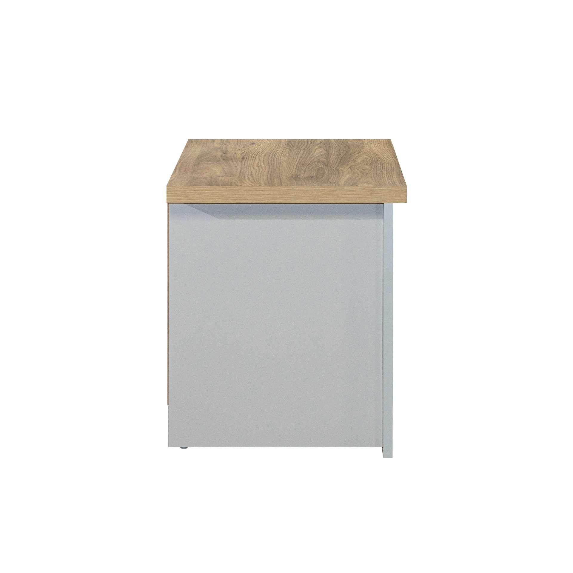 Grey - Birlea - Highgate 2 Drawer Bedside - 6