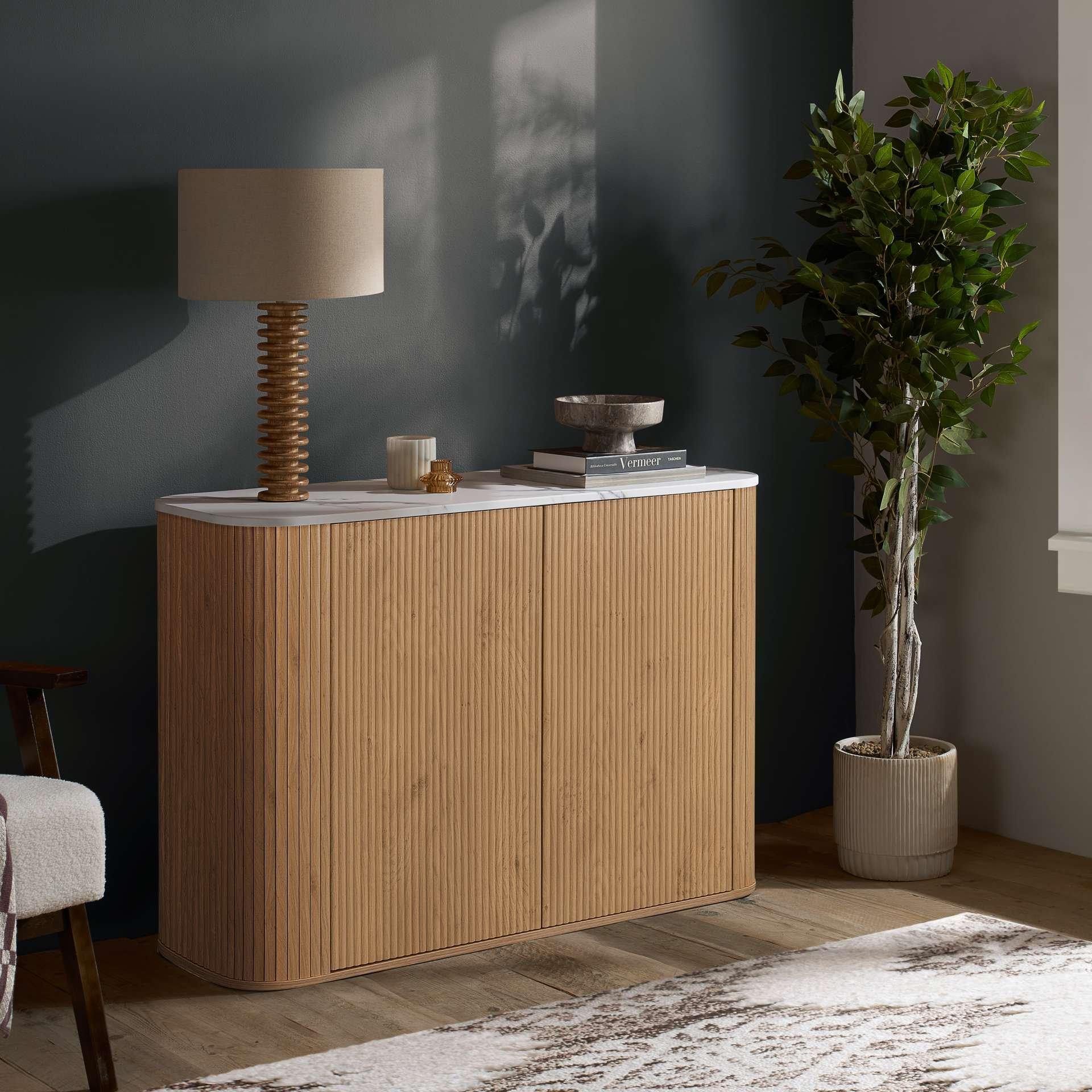 Brown - Birlea - Russo 2 Door Sideboard - 1