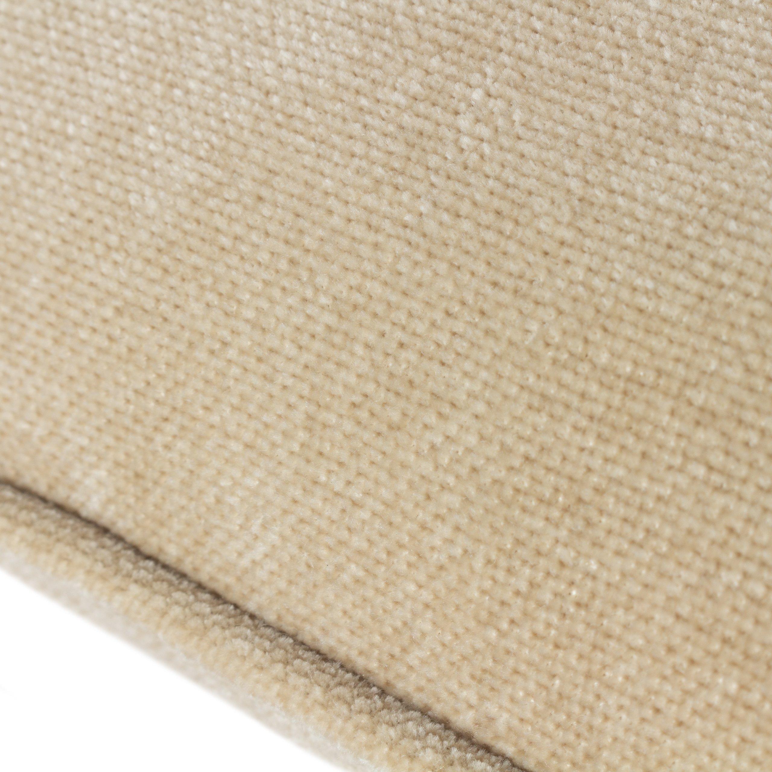 Natural - Yard - Heavy Chenille Piped Fibre Filled Cushion - 5