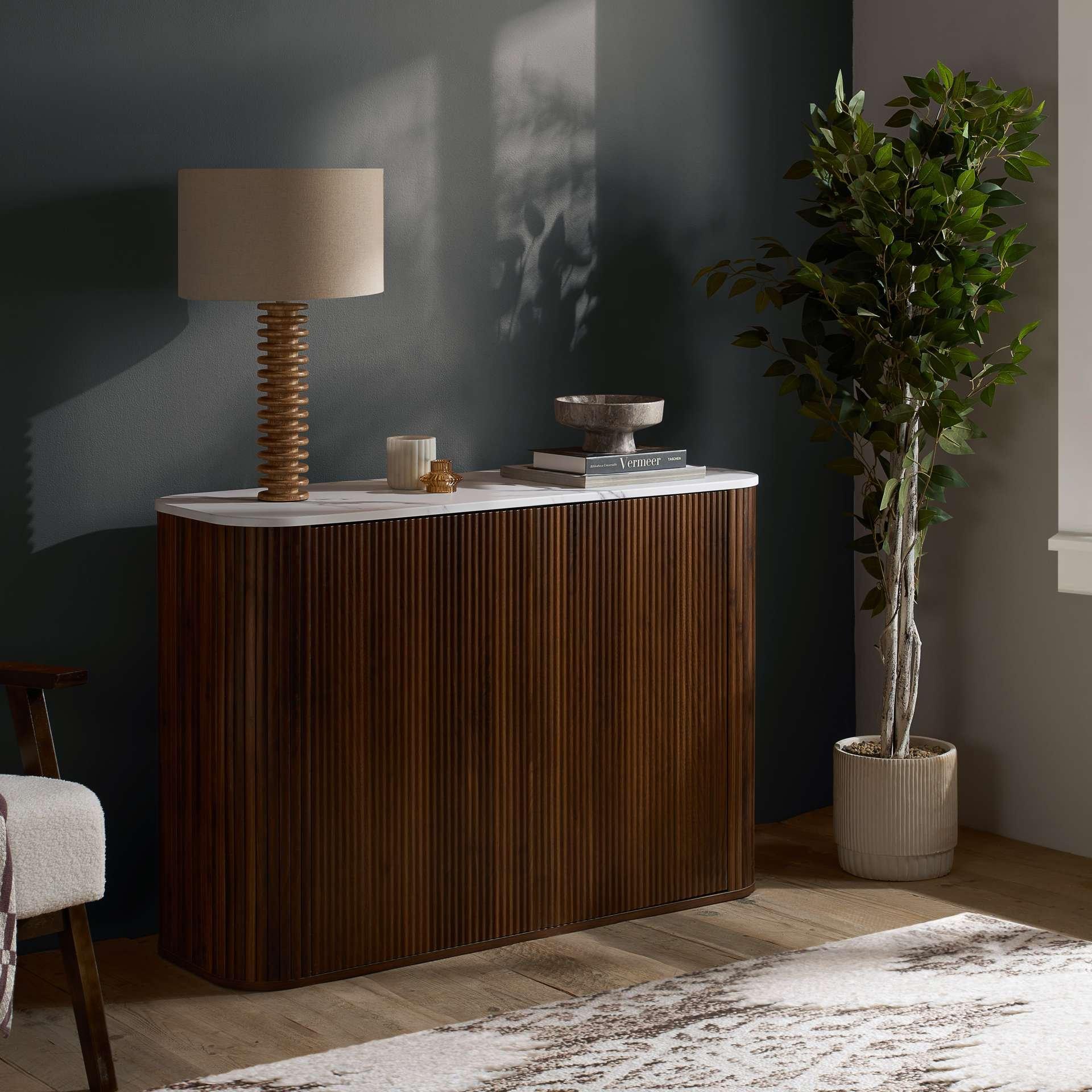 Birlea  Russo 2 Door Sideboard - Brown - Brown