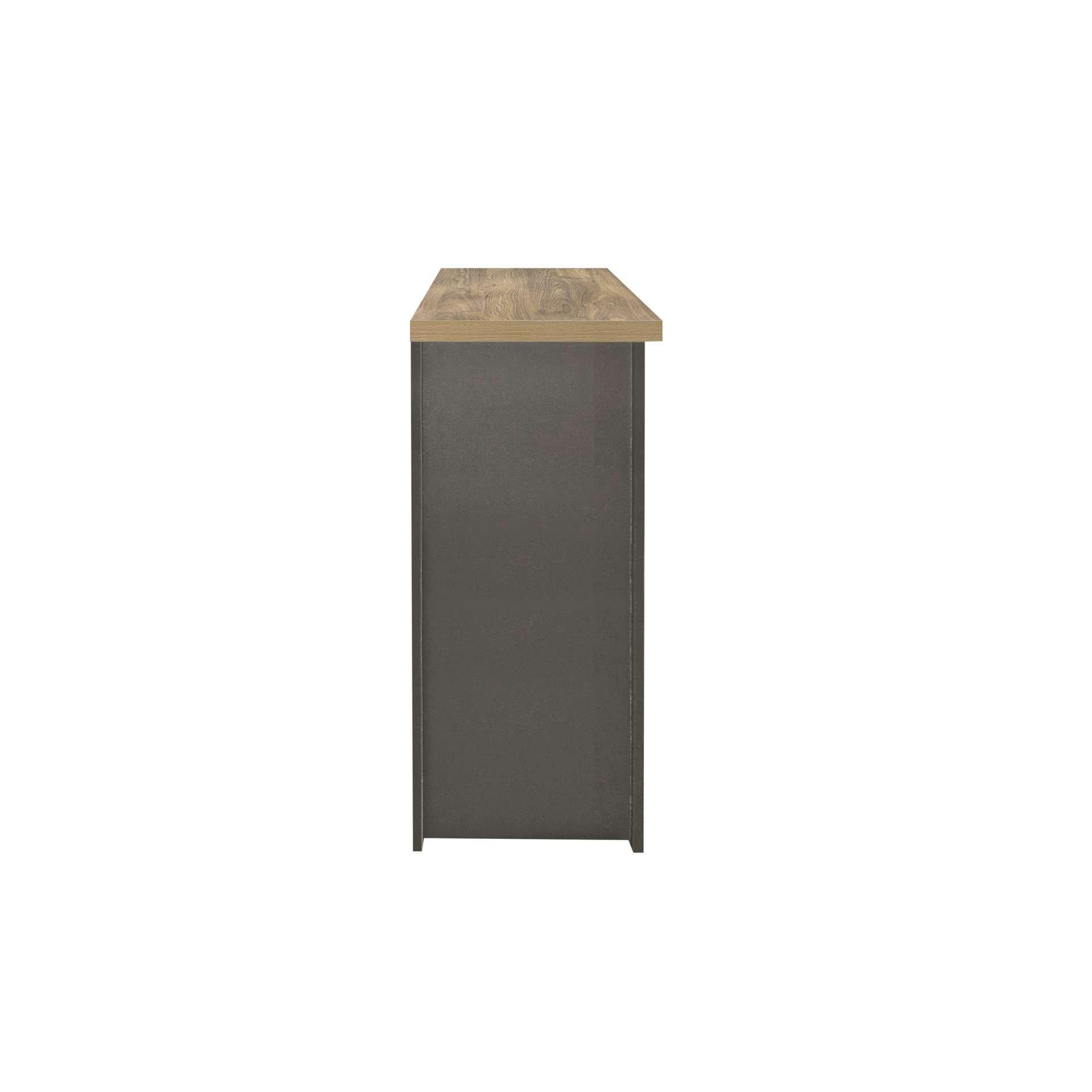 Grey - Birlea - Highgate 3 Door 2 Drawer Sideboard - 7