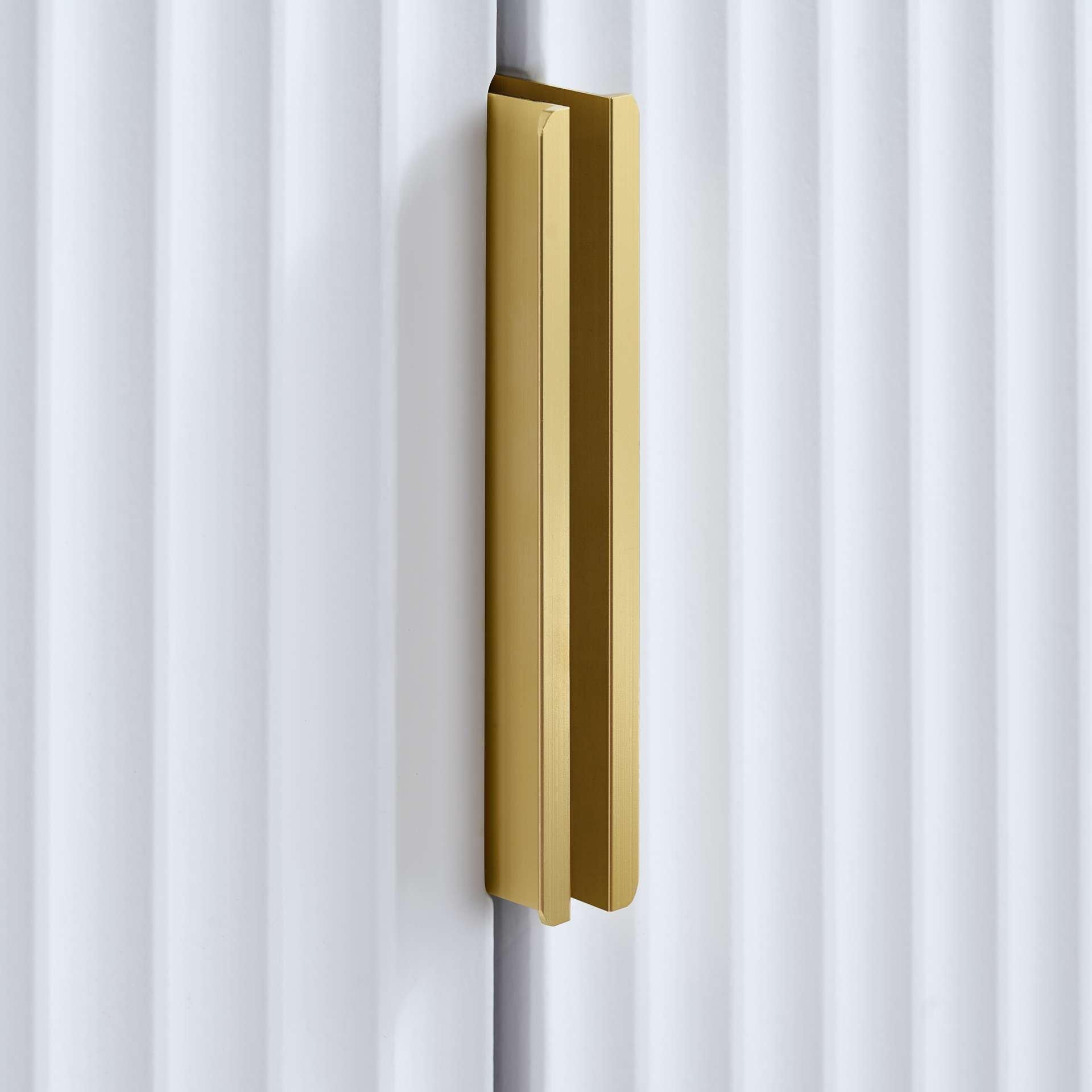 White - Birlea - Zara 2 Door Fluted Wardrobe - 4