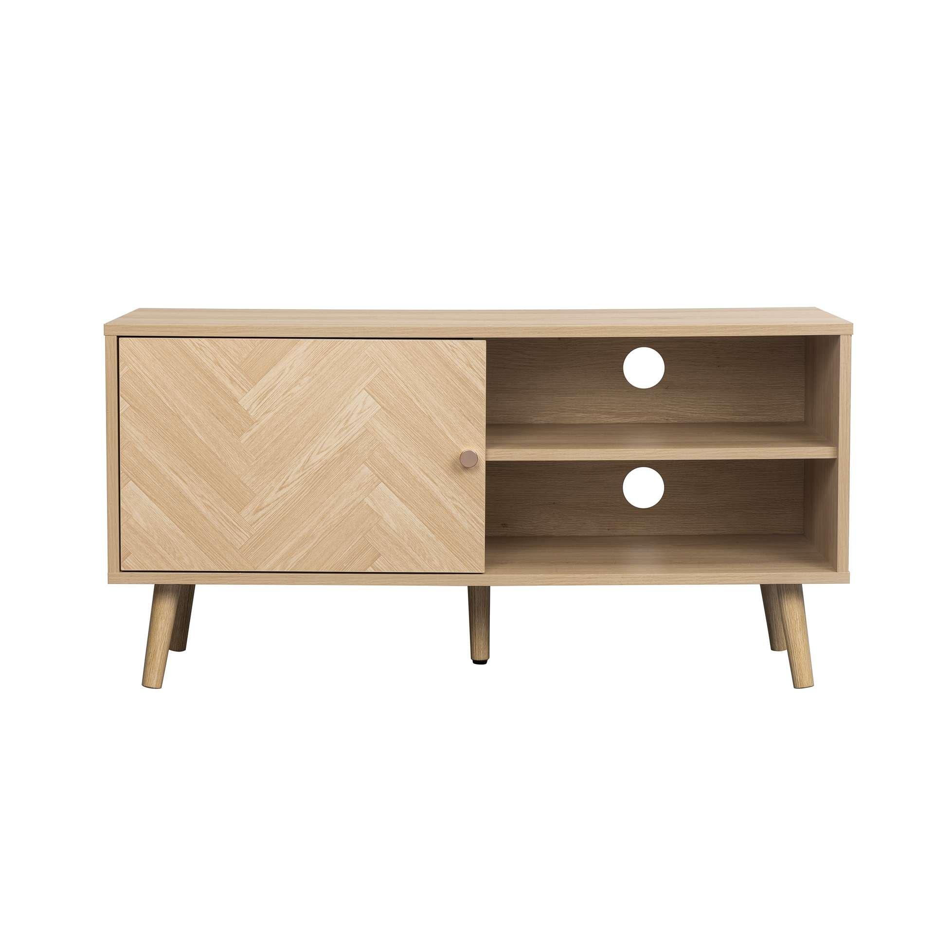 Brown - Birlea - Herringford Small TV Unit - 8