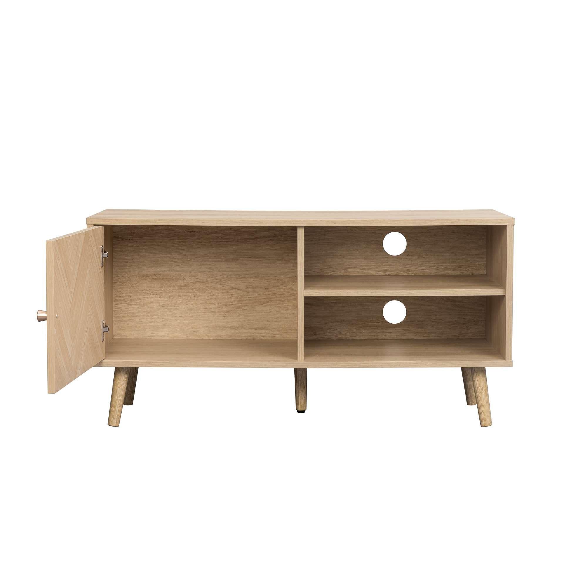 Brown - Birlea - Herringford Small TV Unit - 9