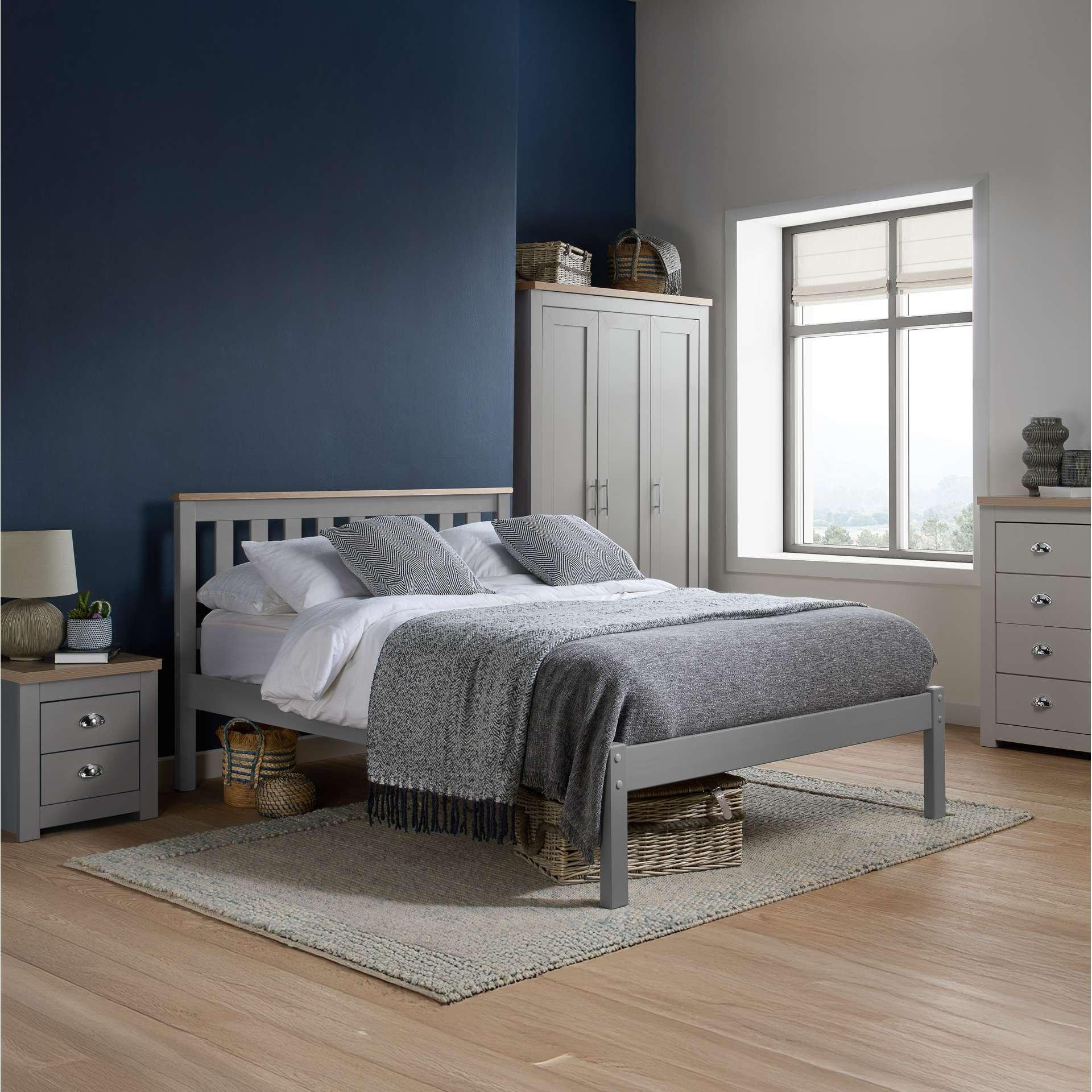 Grey - Birlea - Highgate 4 Drawer Chest - 4