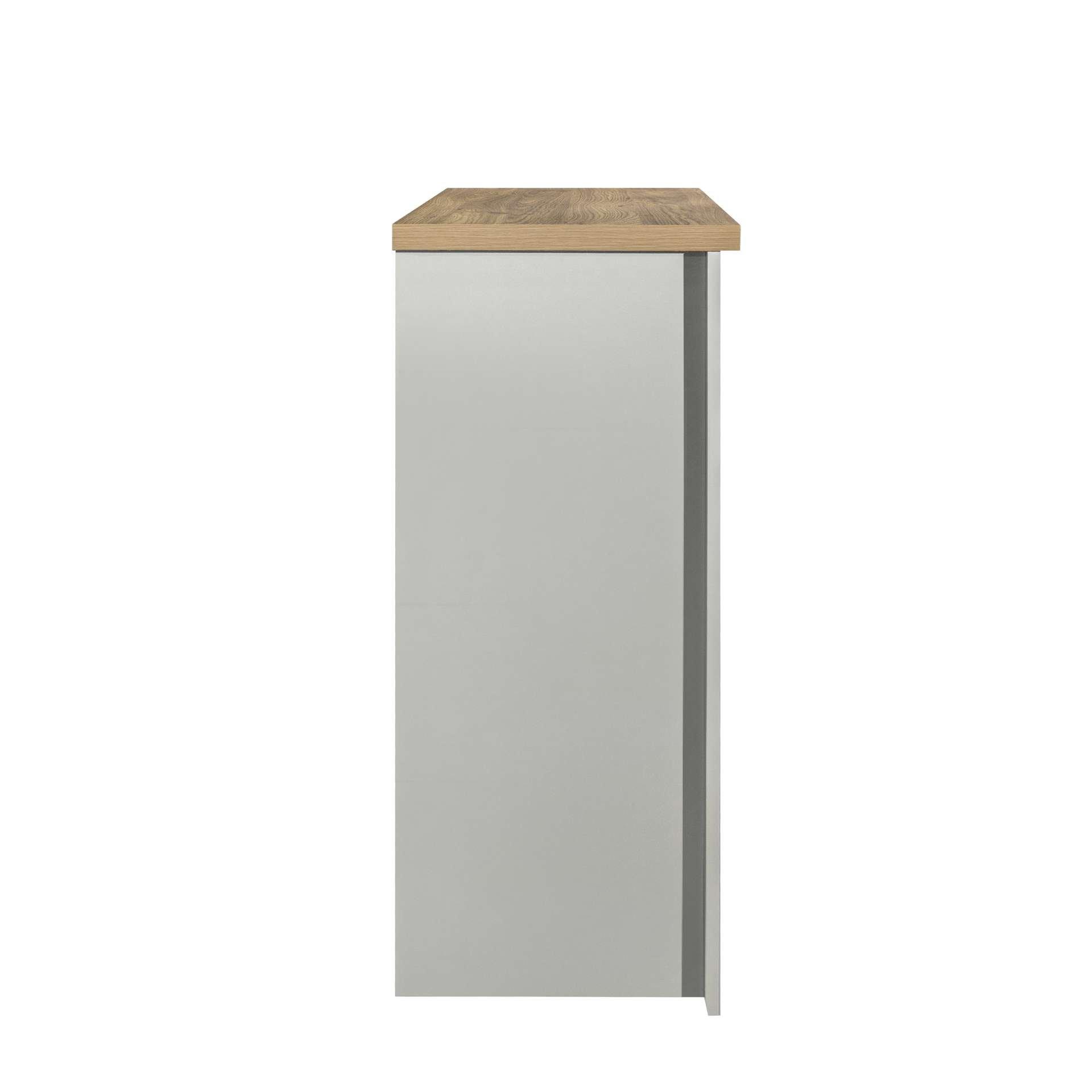 Grey - Birlea - Highgate 4 Drawer Chest - 8