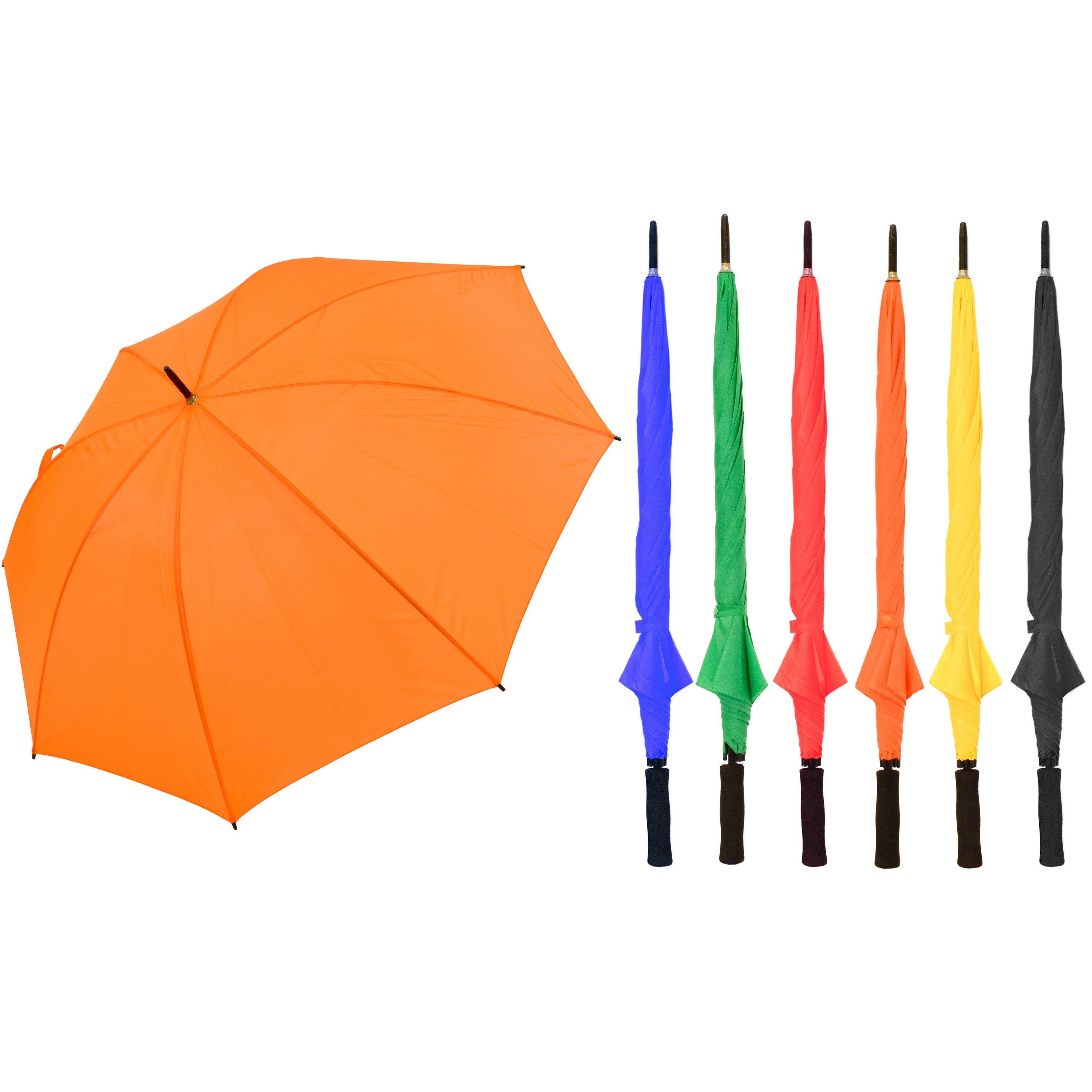 Kandytoys  Kids Windproof Rib Golf Umbrella - 7 Different Colours -  Colour