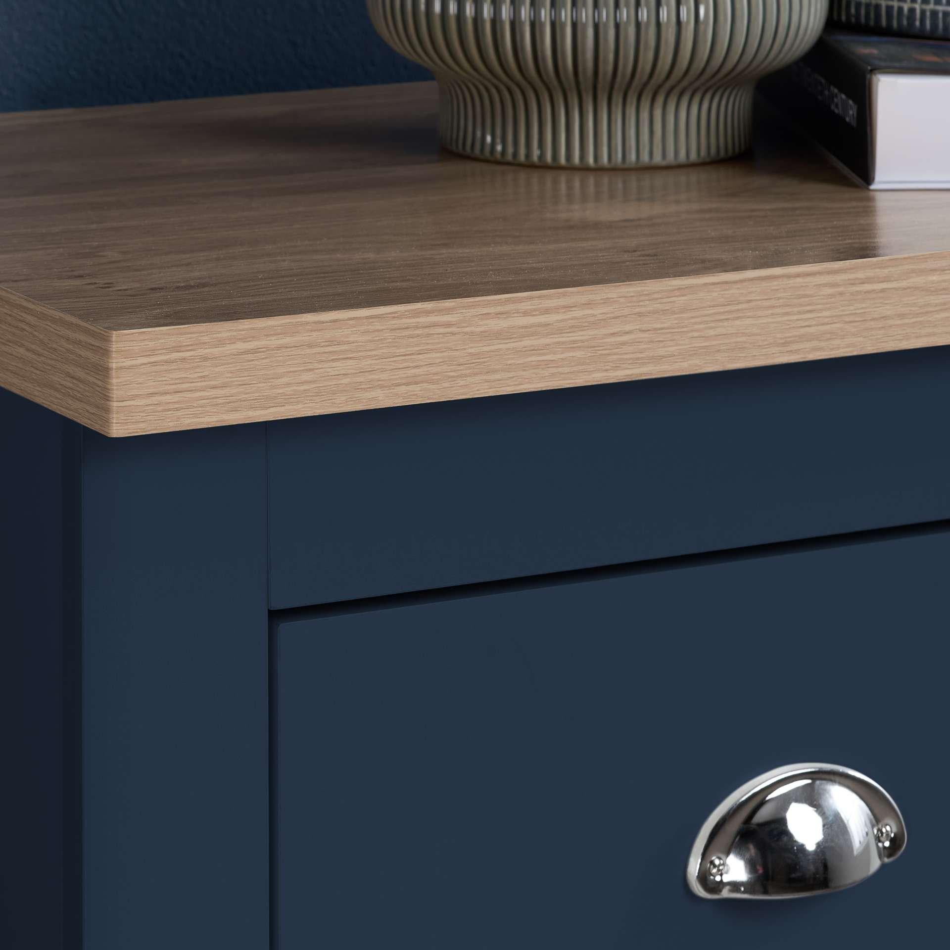 Blue - Birlea - Highgate 4 Drawer Chest - 2