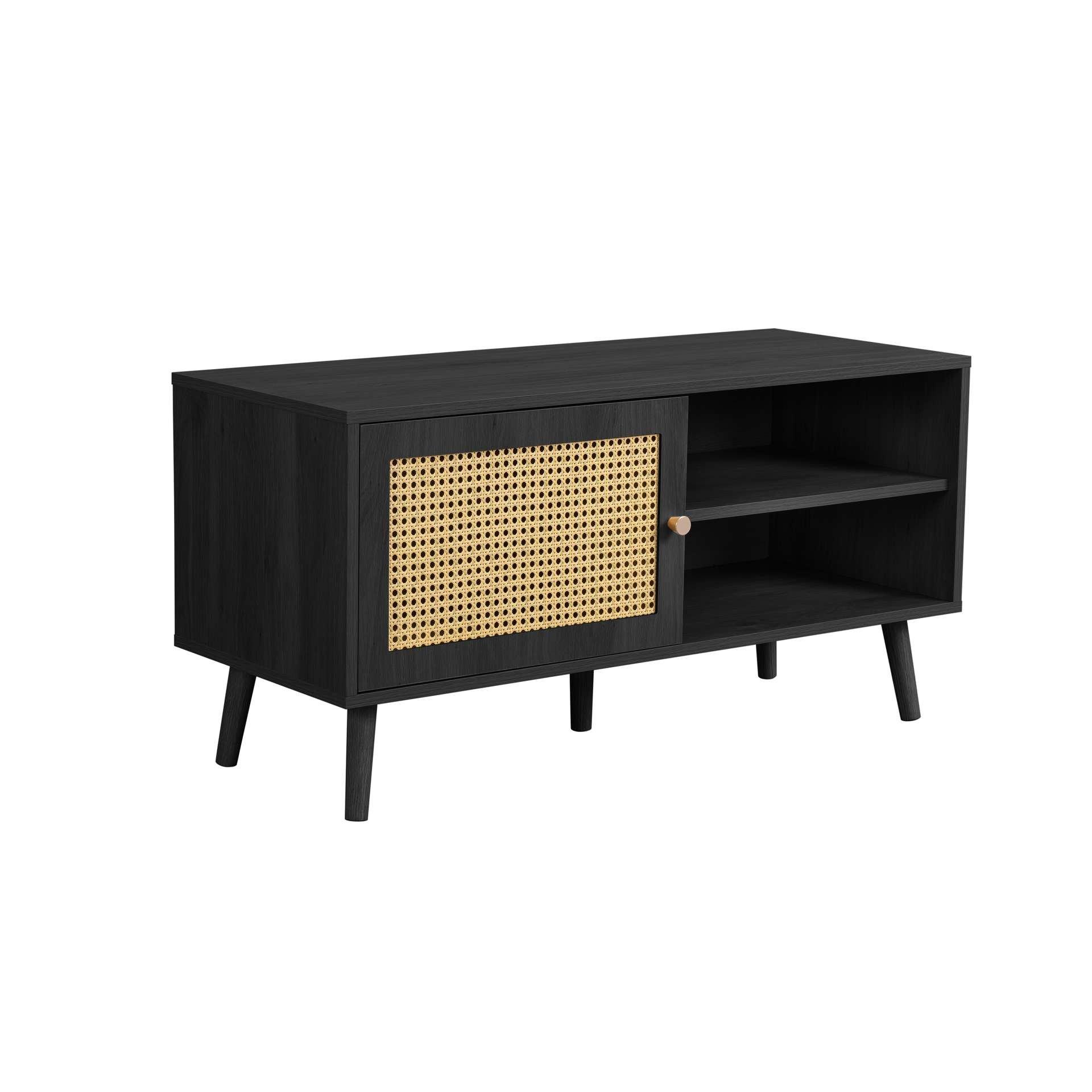Black - Birlea - Croxley Small TV Unit - 6