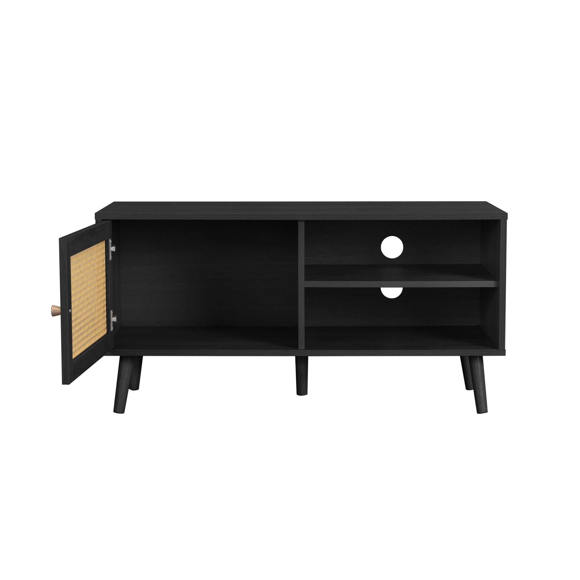 Black - Birlea - Croxley Small TV Unit - 8