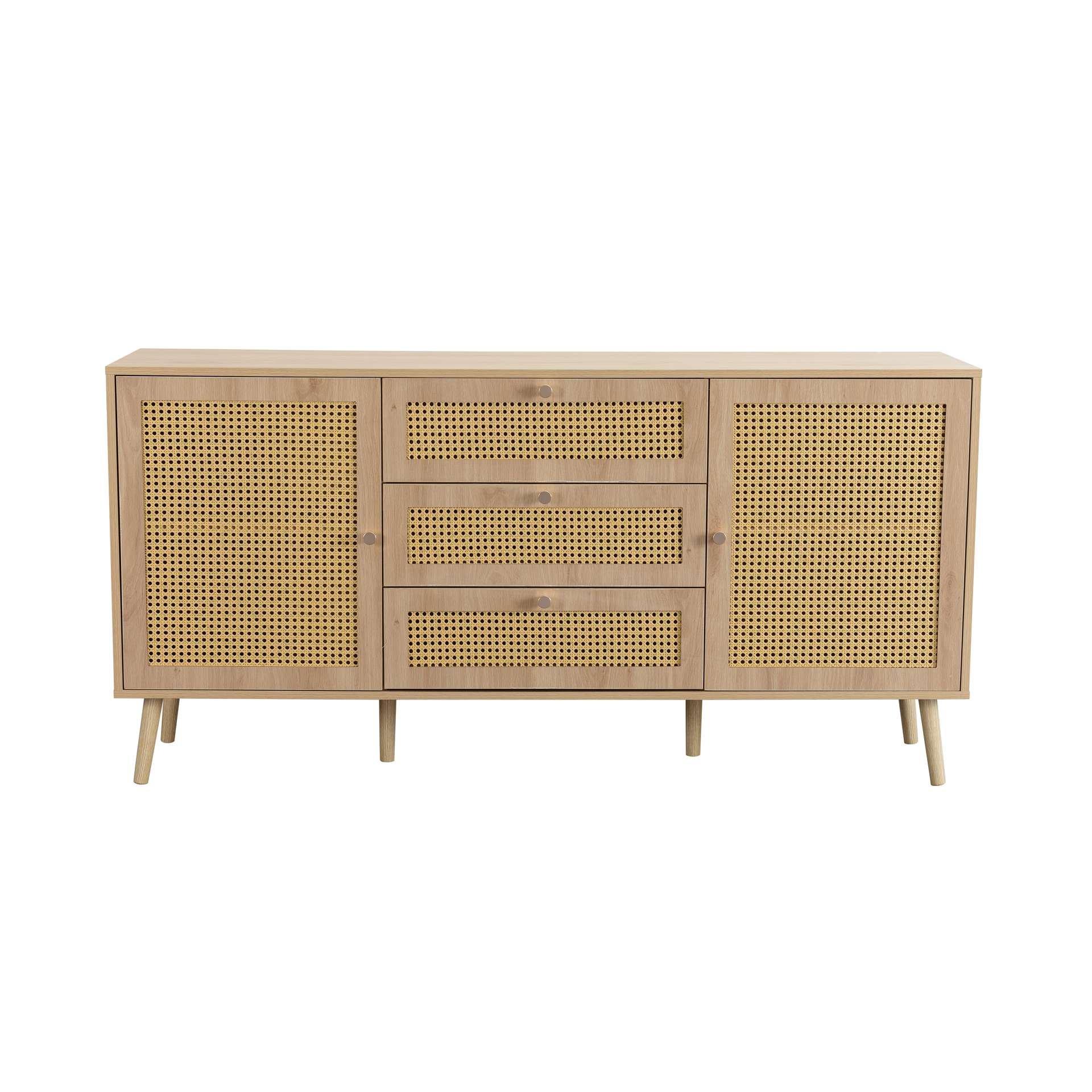 Brown - Birlea - Croxley 2 Door 3 Drawer Sideboard - 12