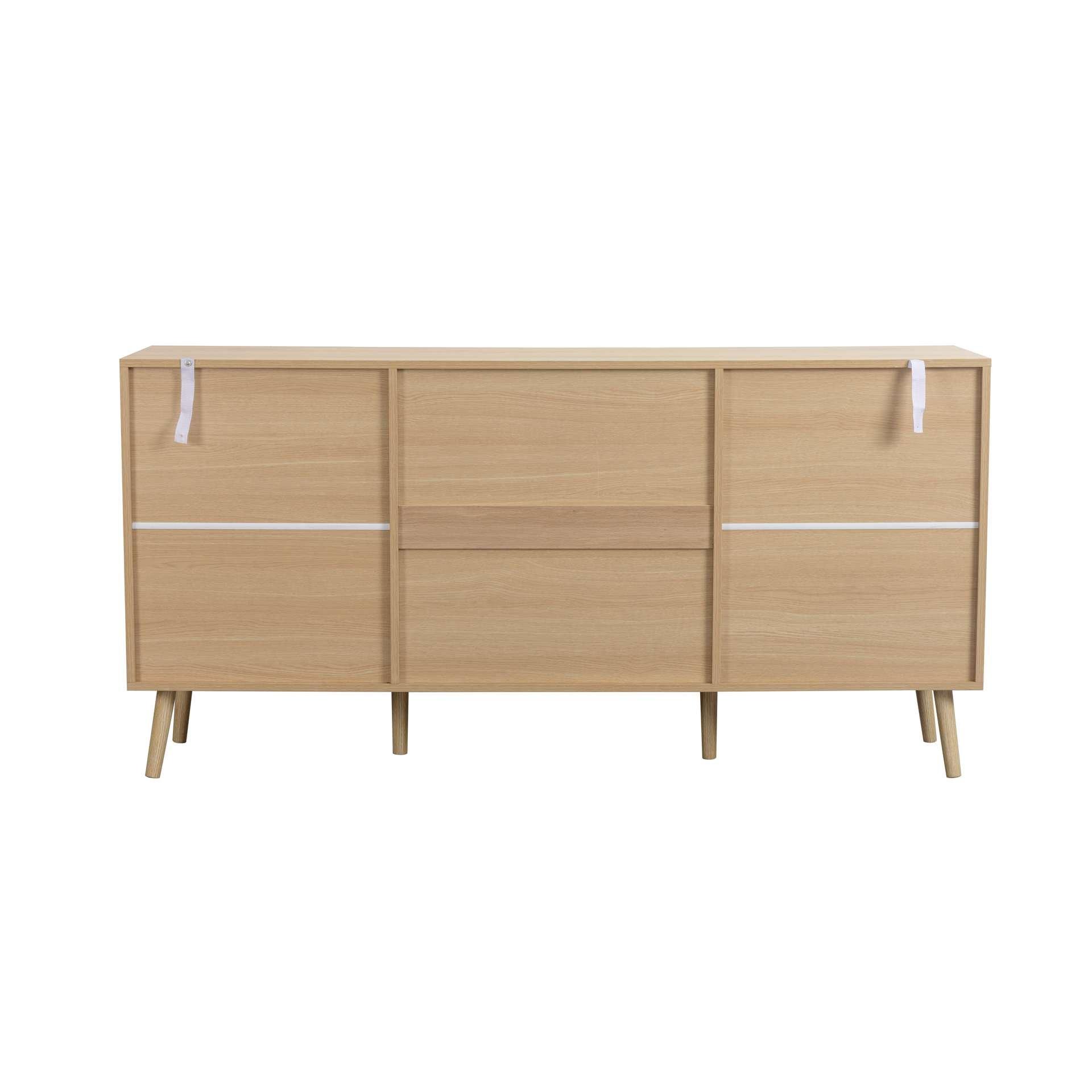 Brown - Birlea - Croxley 2 Door 3 Drawer Sideboard - 14