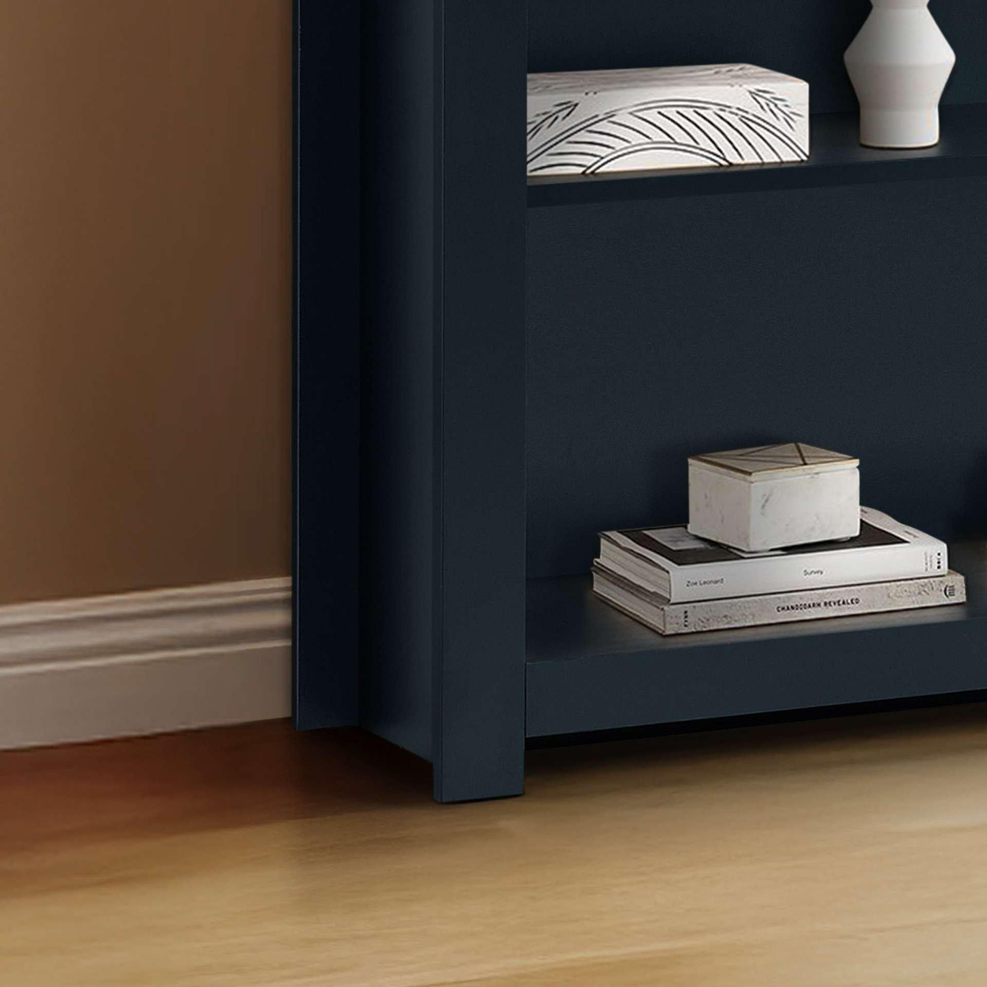 Blue - Birlea - Highgate 3 Tier Bookshelf - 3