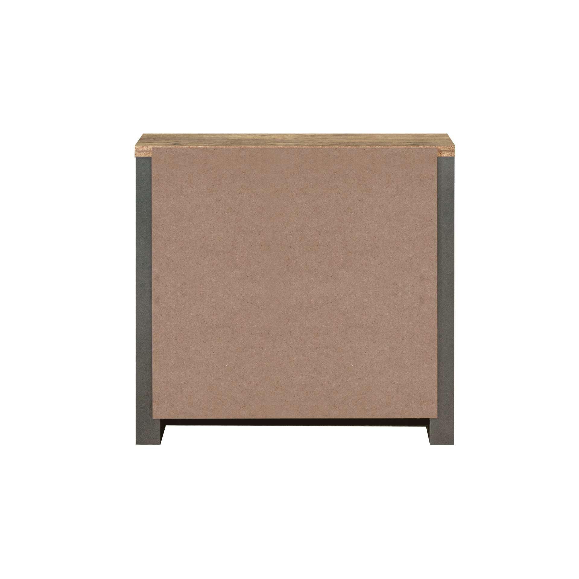 Grey - Birlea - Highgate 2 Door 2 Drawer Sideboard - 6