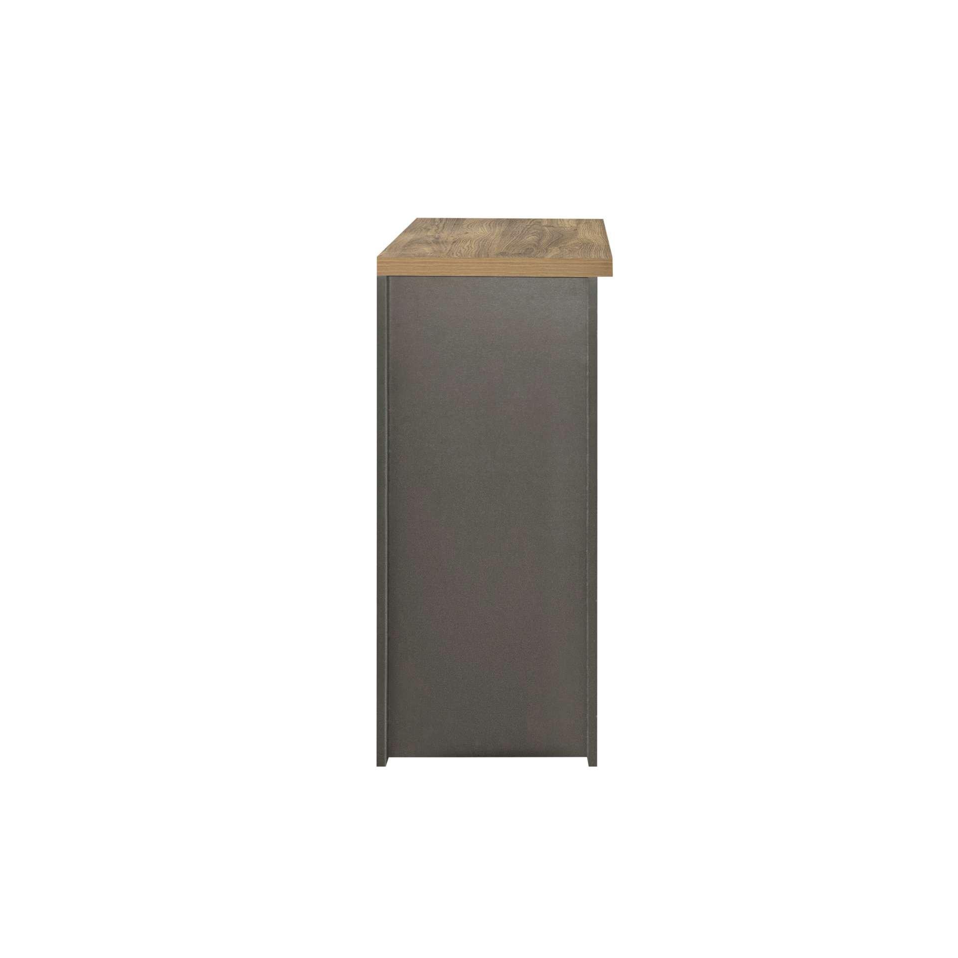 Grey - Birlea - Highgate 2 Door 2 Drawer Sideboard - 7